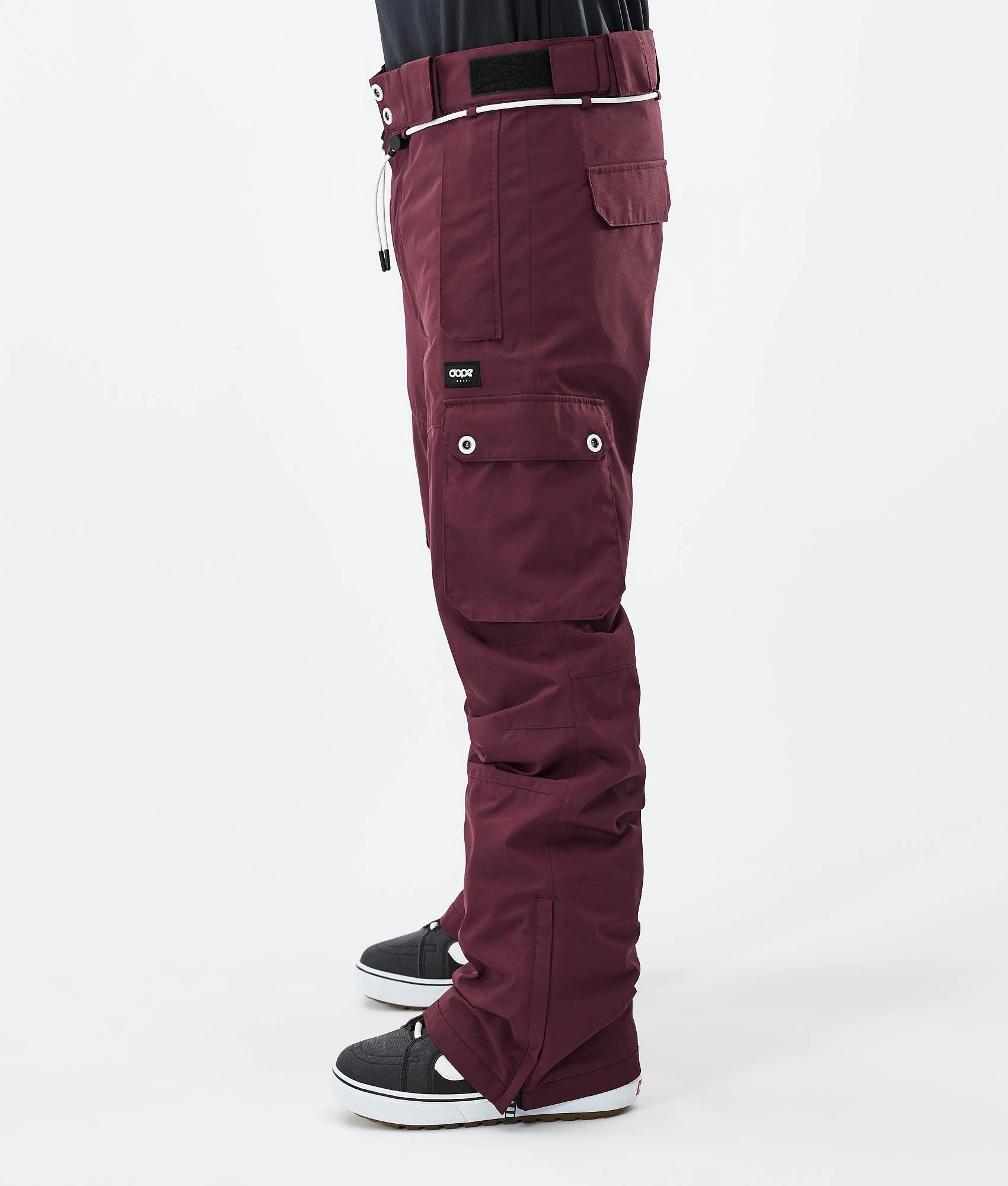 Snowboard Pants Men Burgundy