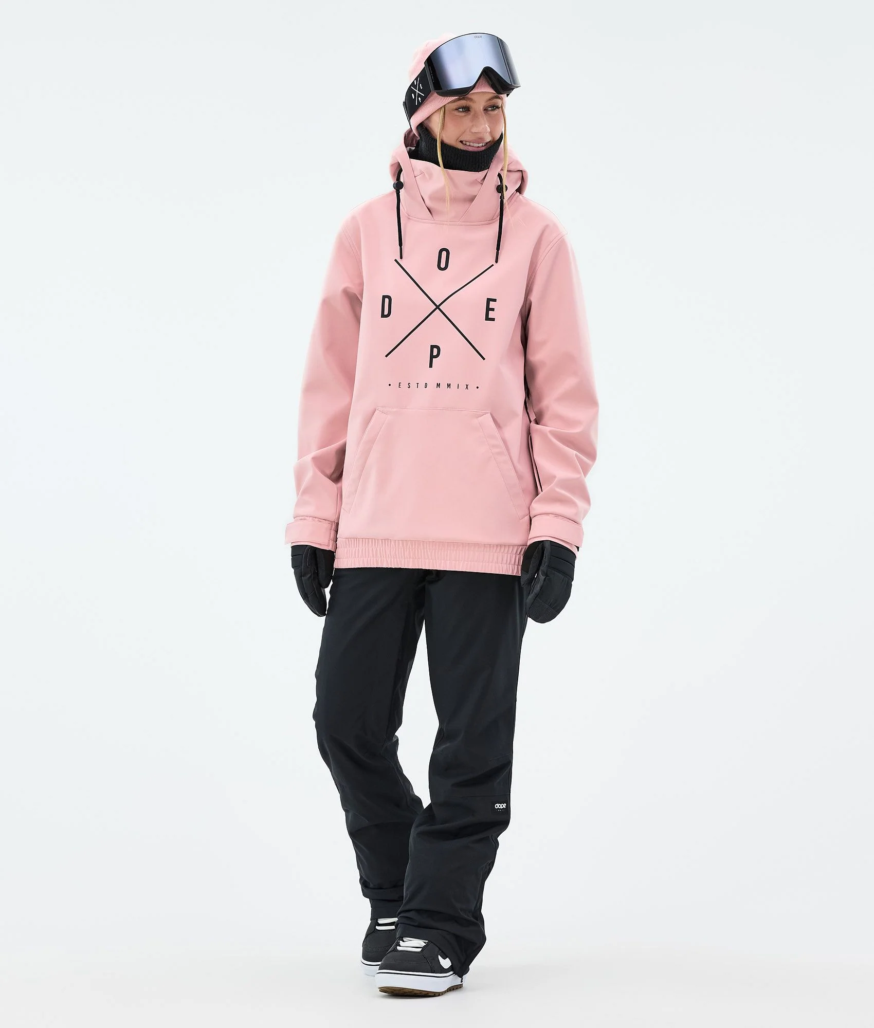 Snowboard Jacket Women 2X-Up Soft Pink