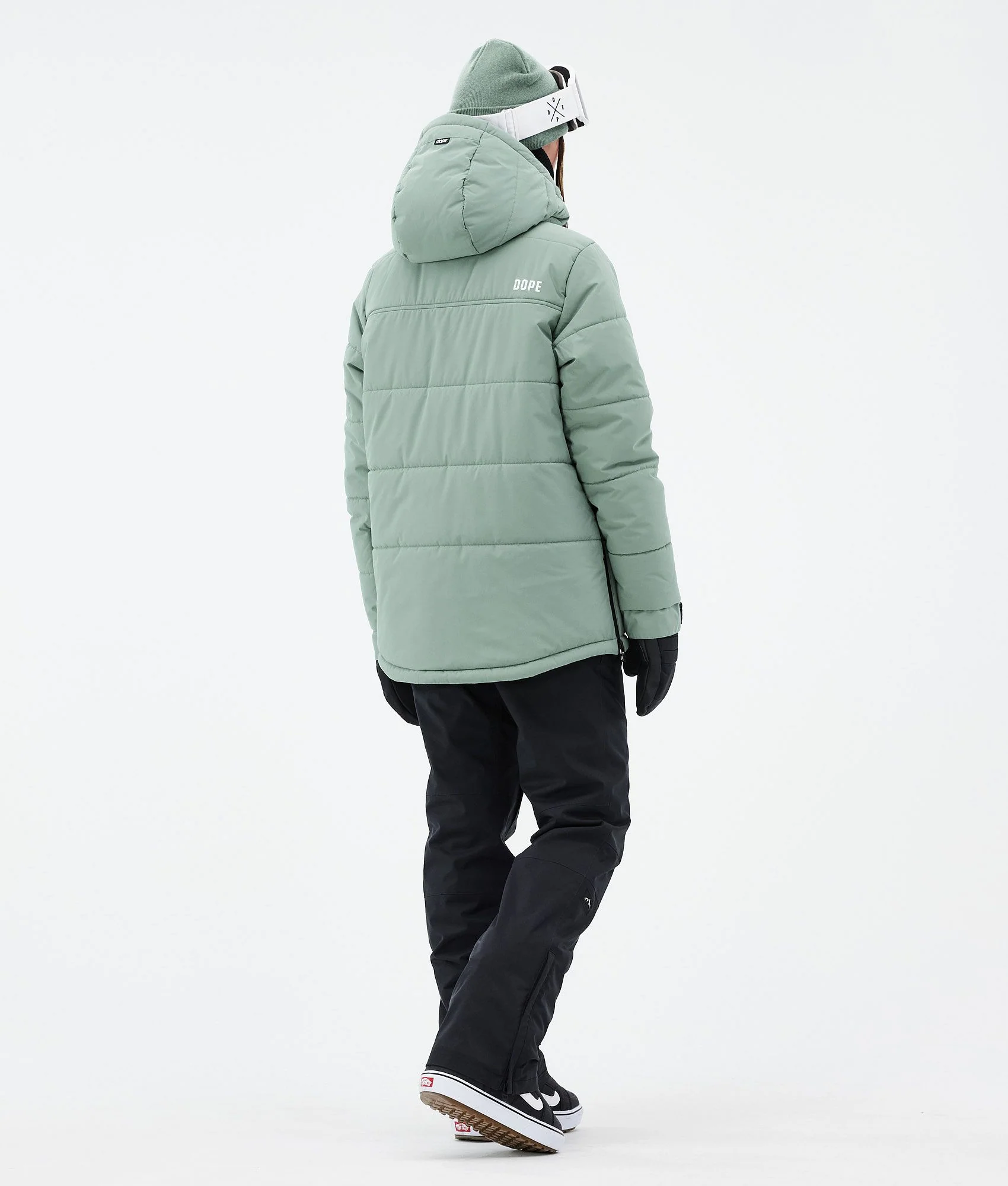 Snowboard Jacket Women Faded Green