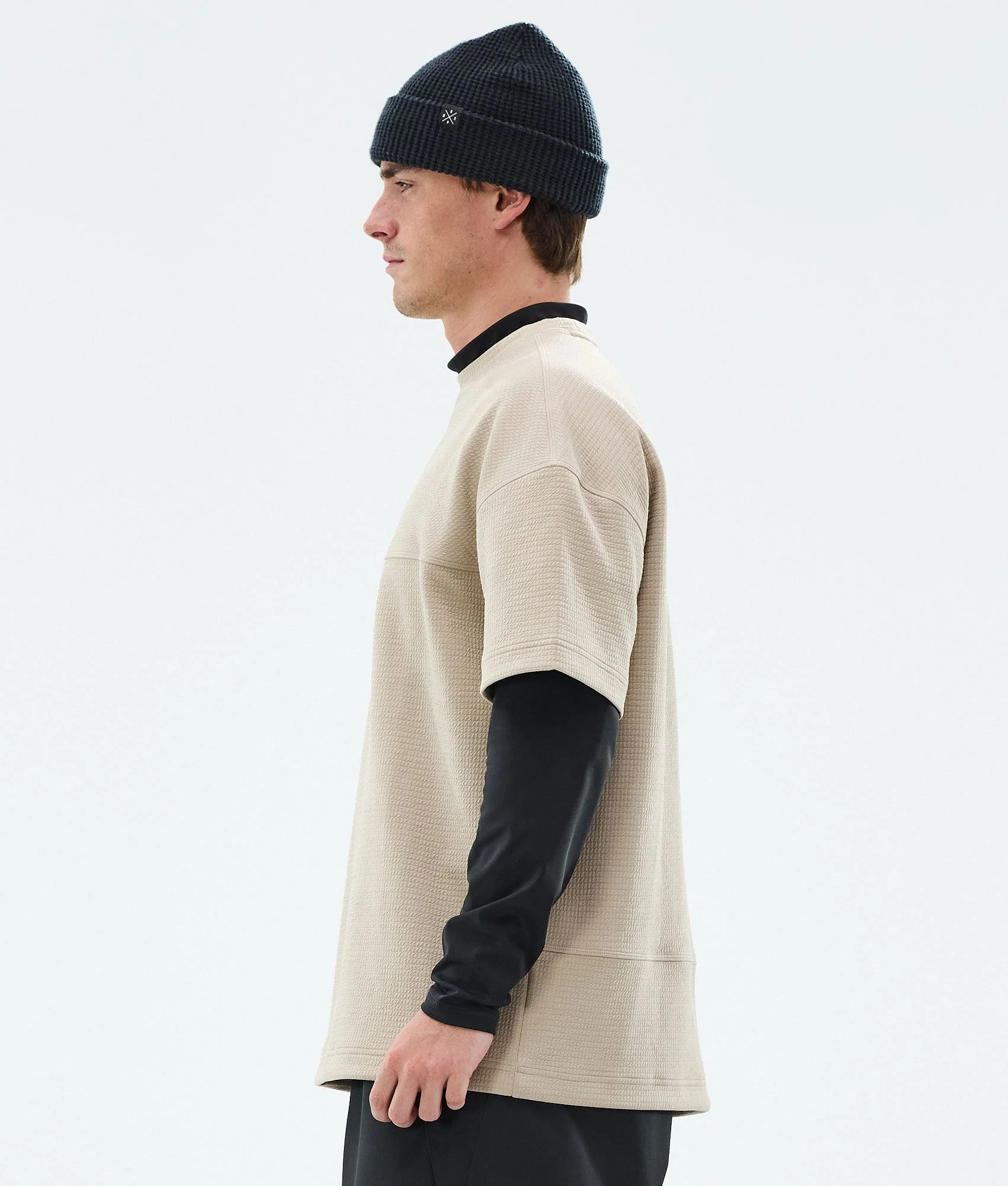 Fleece Sweater Men Sand