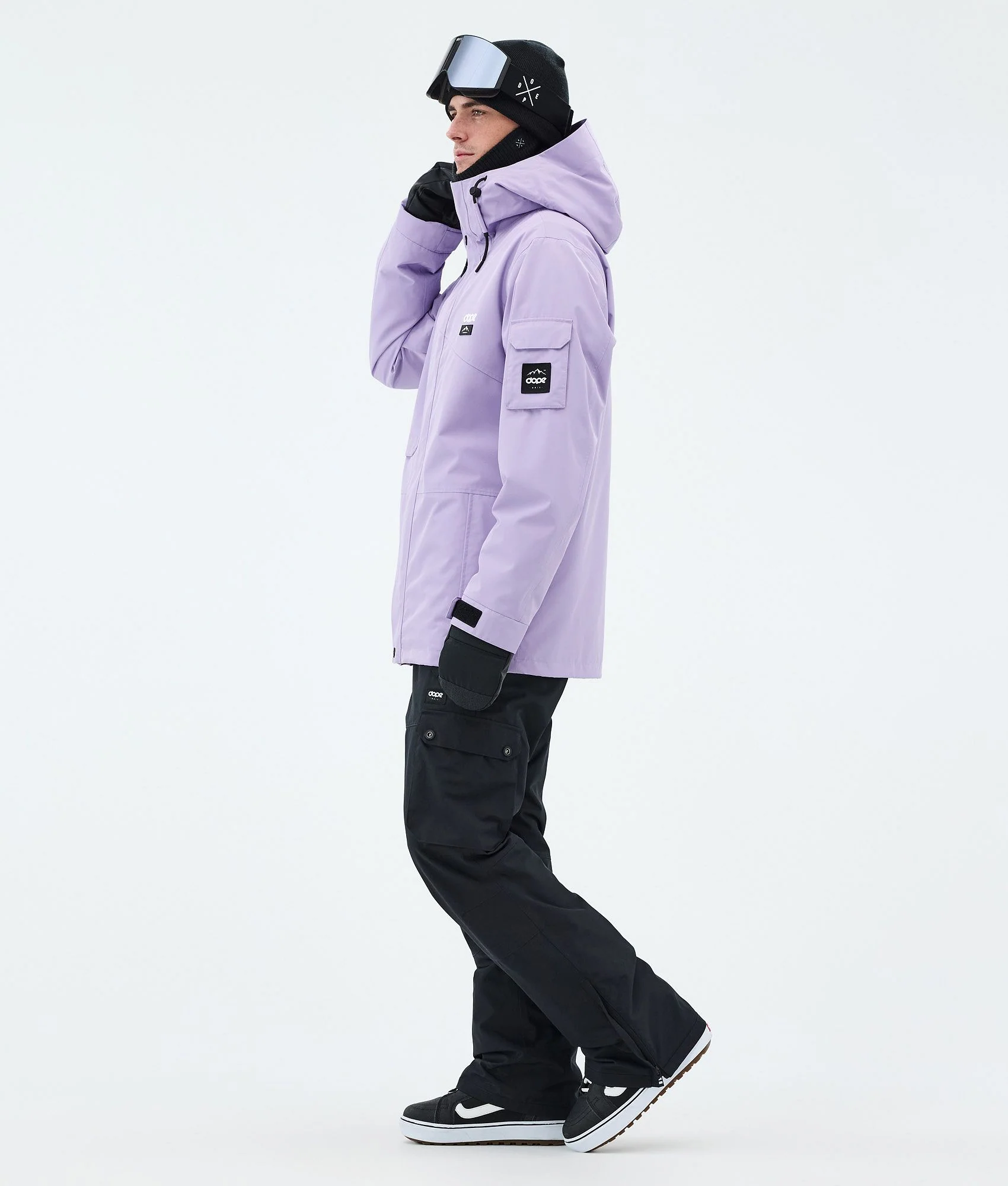 Snowboard Jacket Men Faded Violet