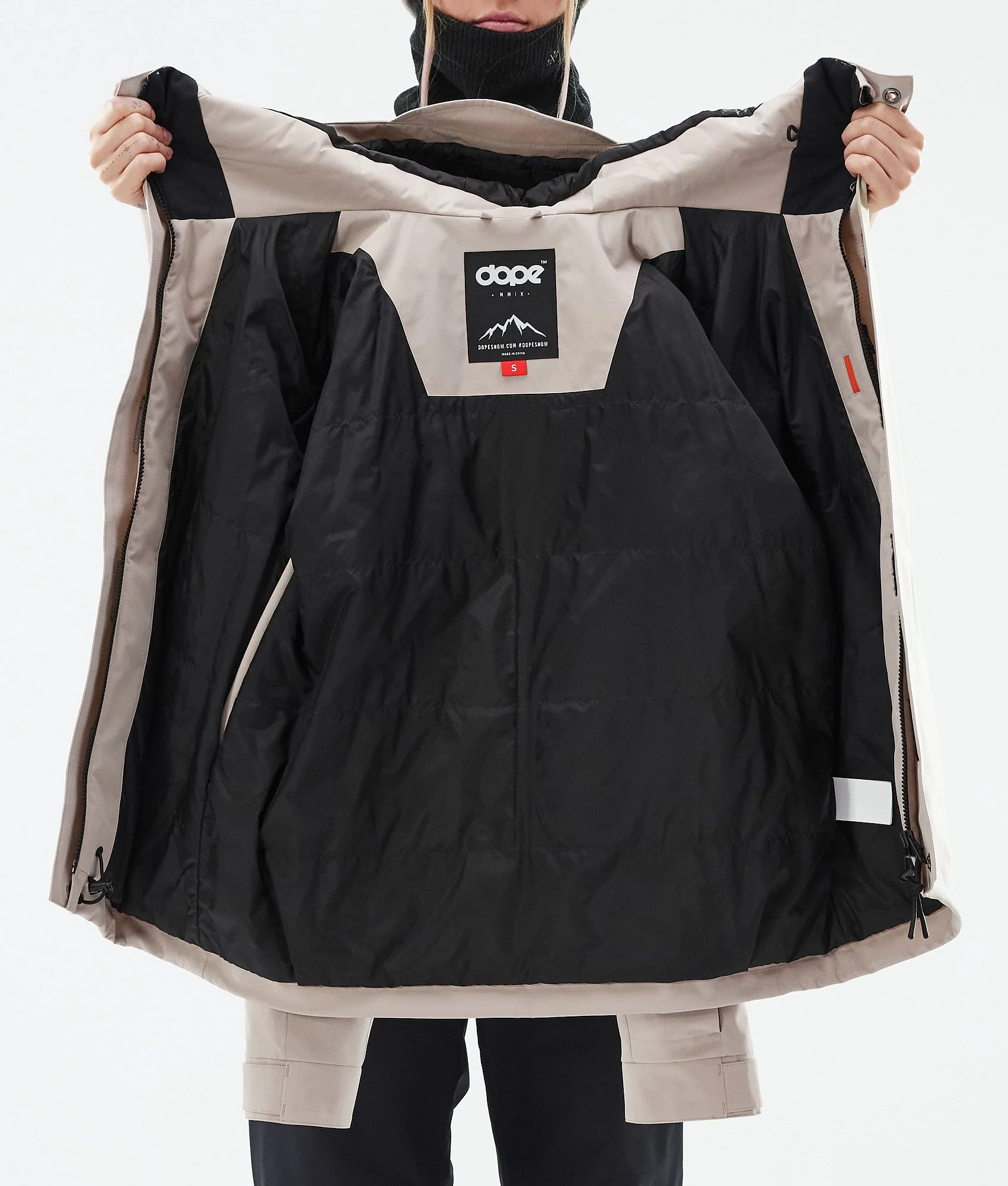 Snowboard Jacket Women Sand