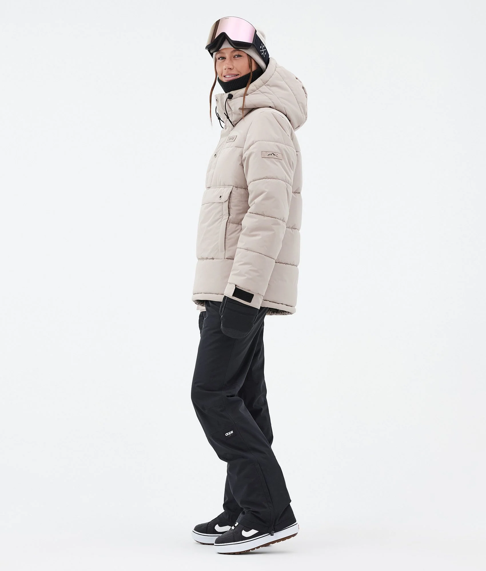 Snowboard Jacket Women Sand