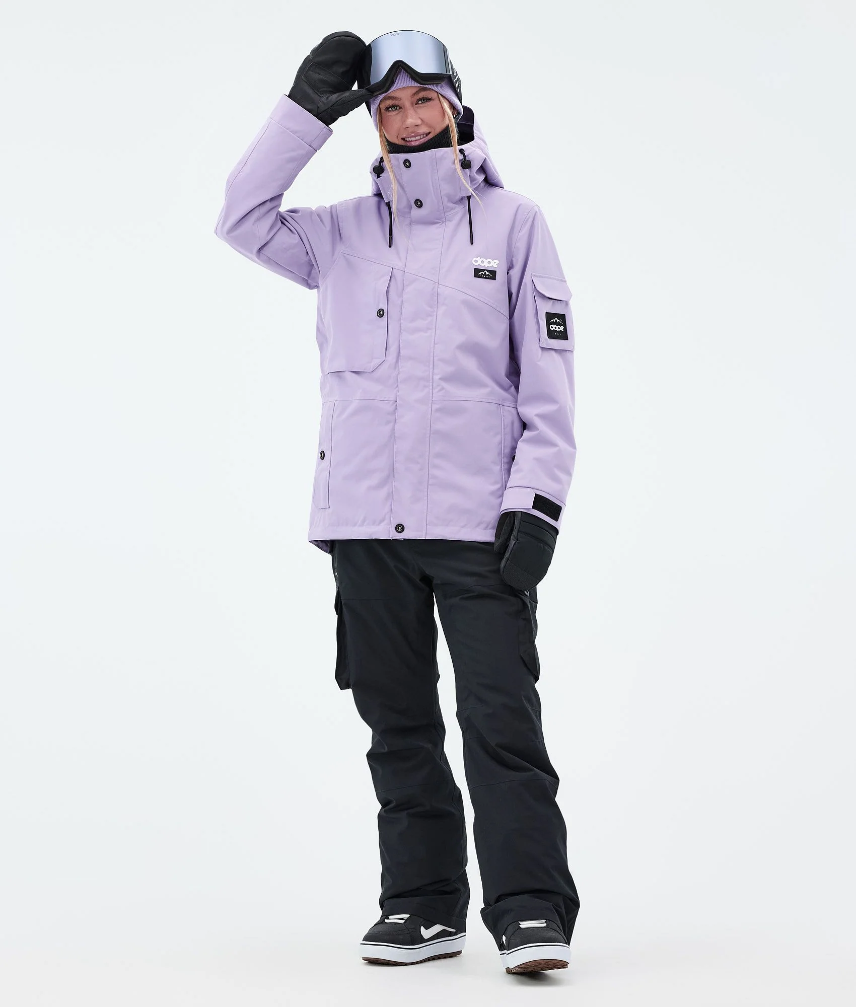 Snowboard Jacket Women Faded Violet