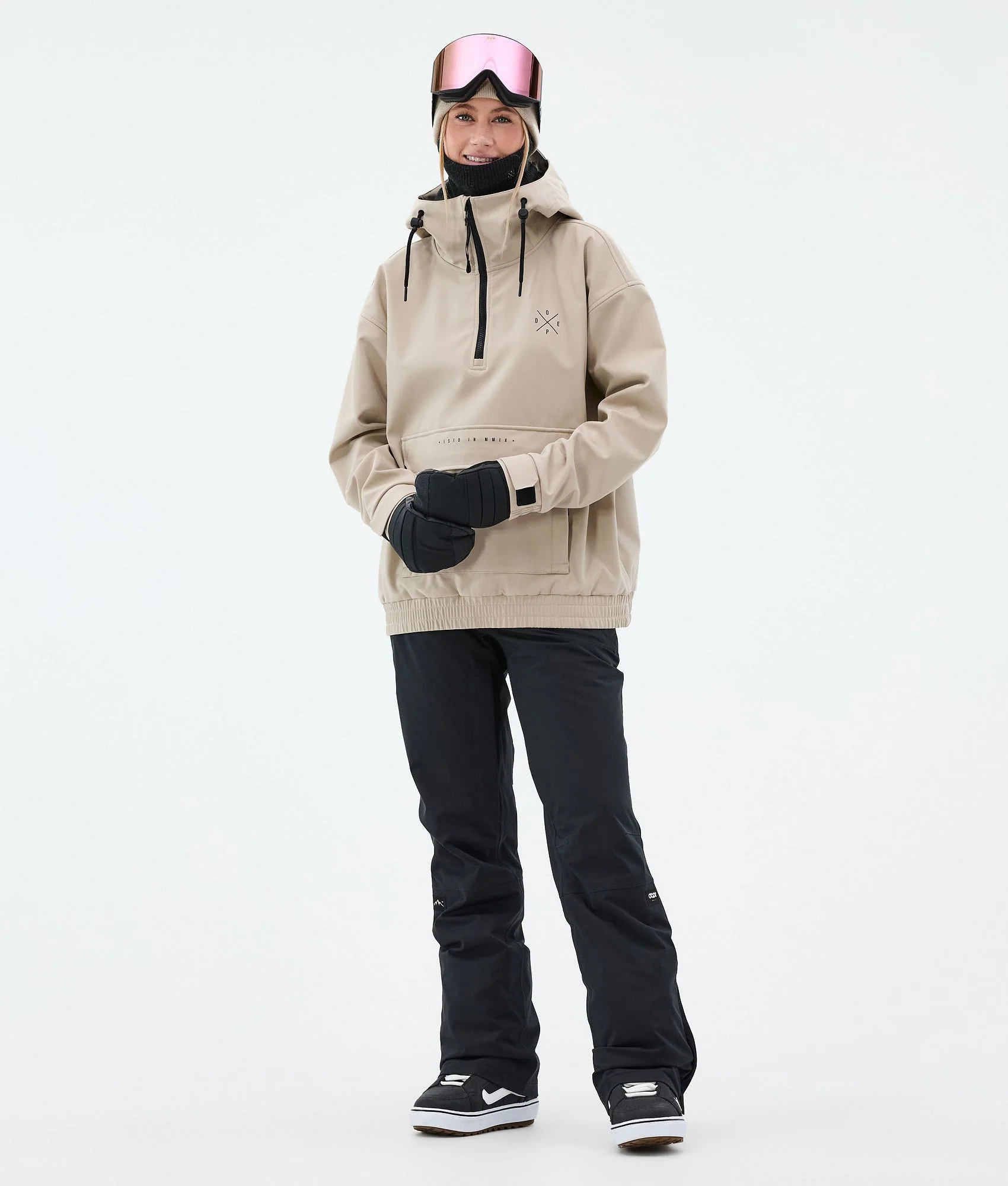 Snowboard Jacket Women Sand