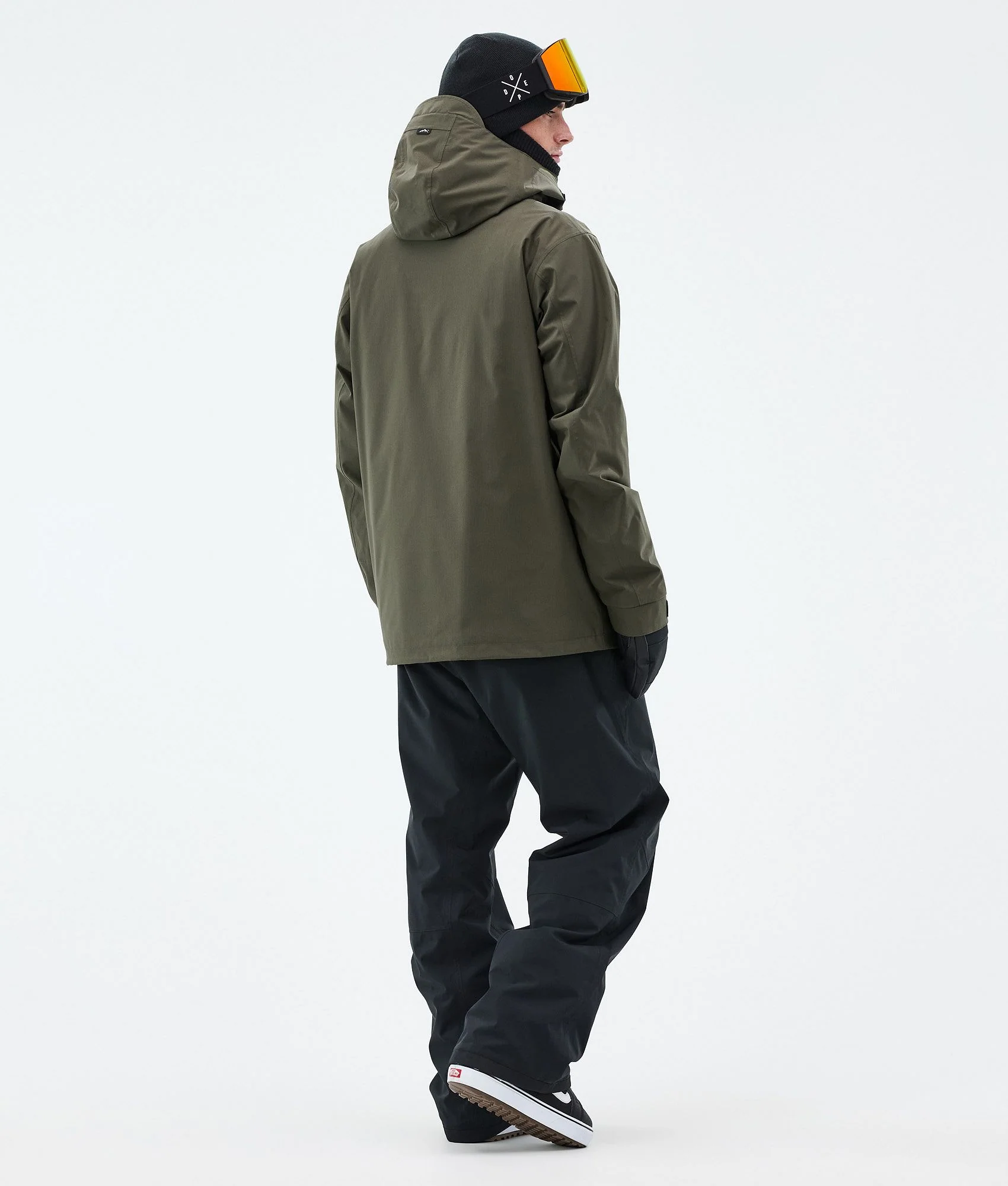 Snowboard Jacket Men Olive Green