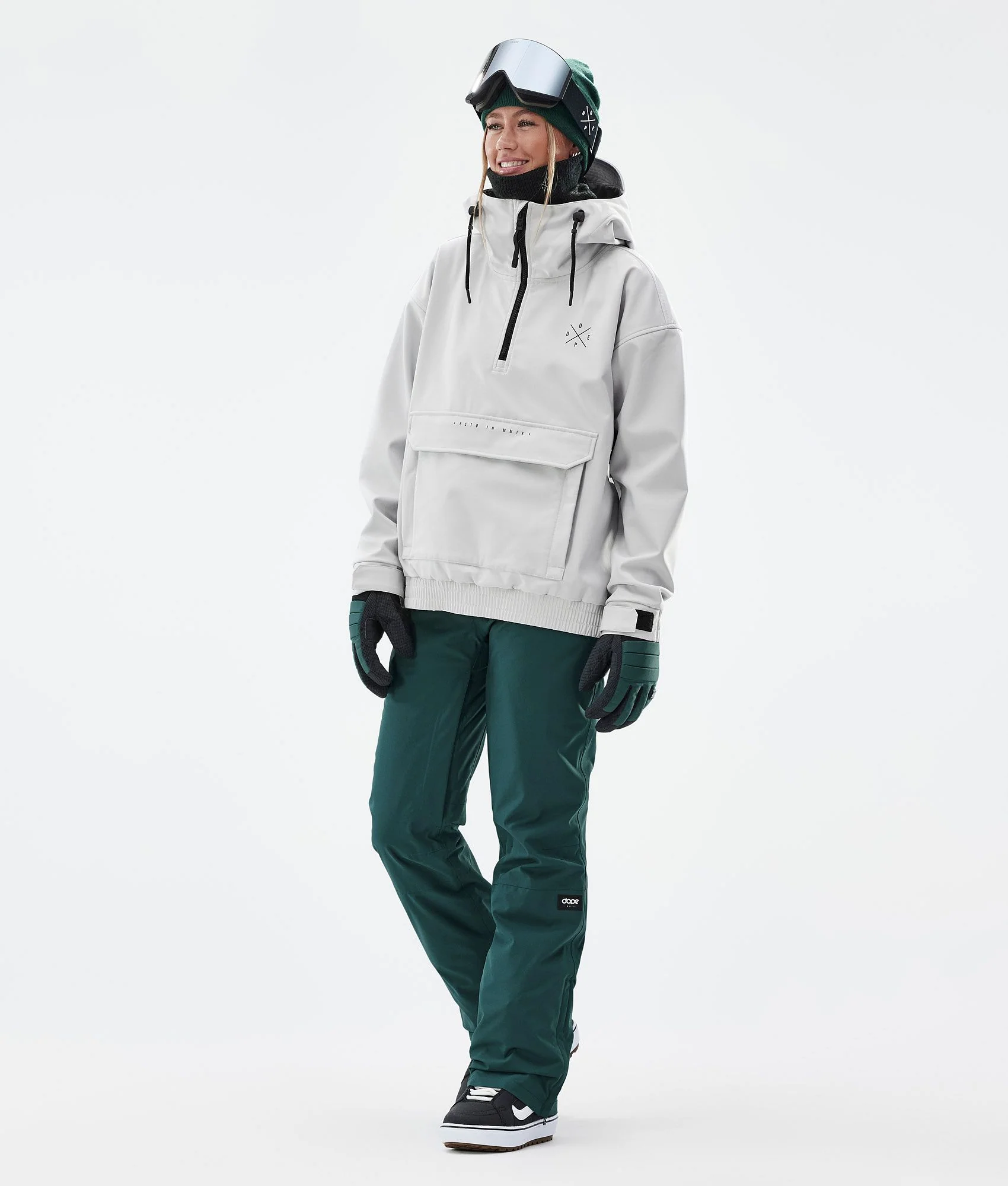 Snowboard Pants Women Bottle Green