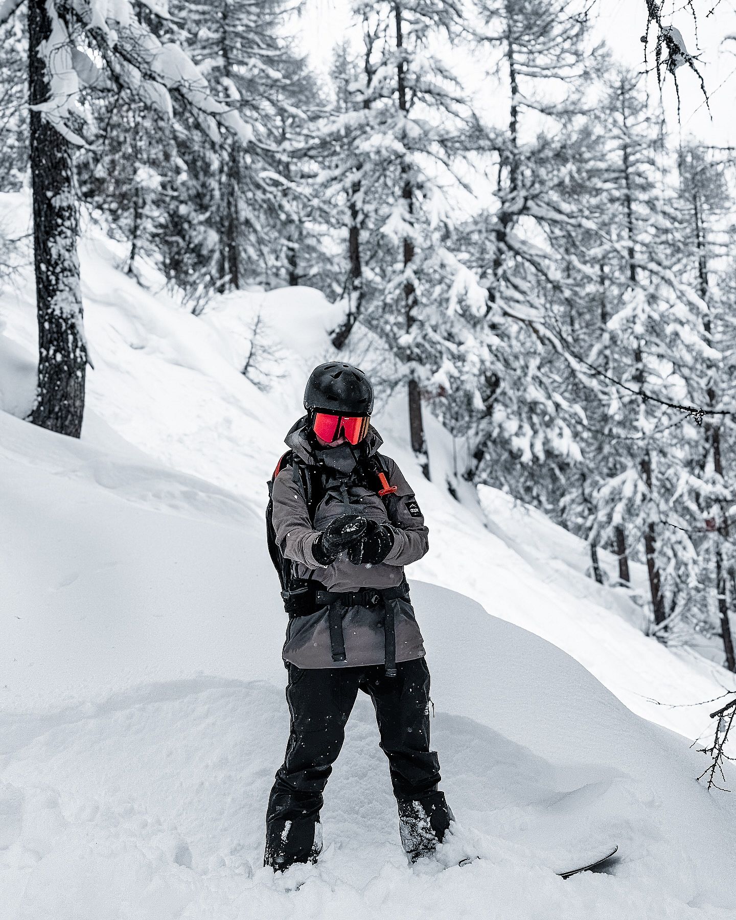 Snowboard Jacket Women Walnut