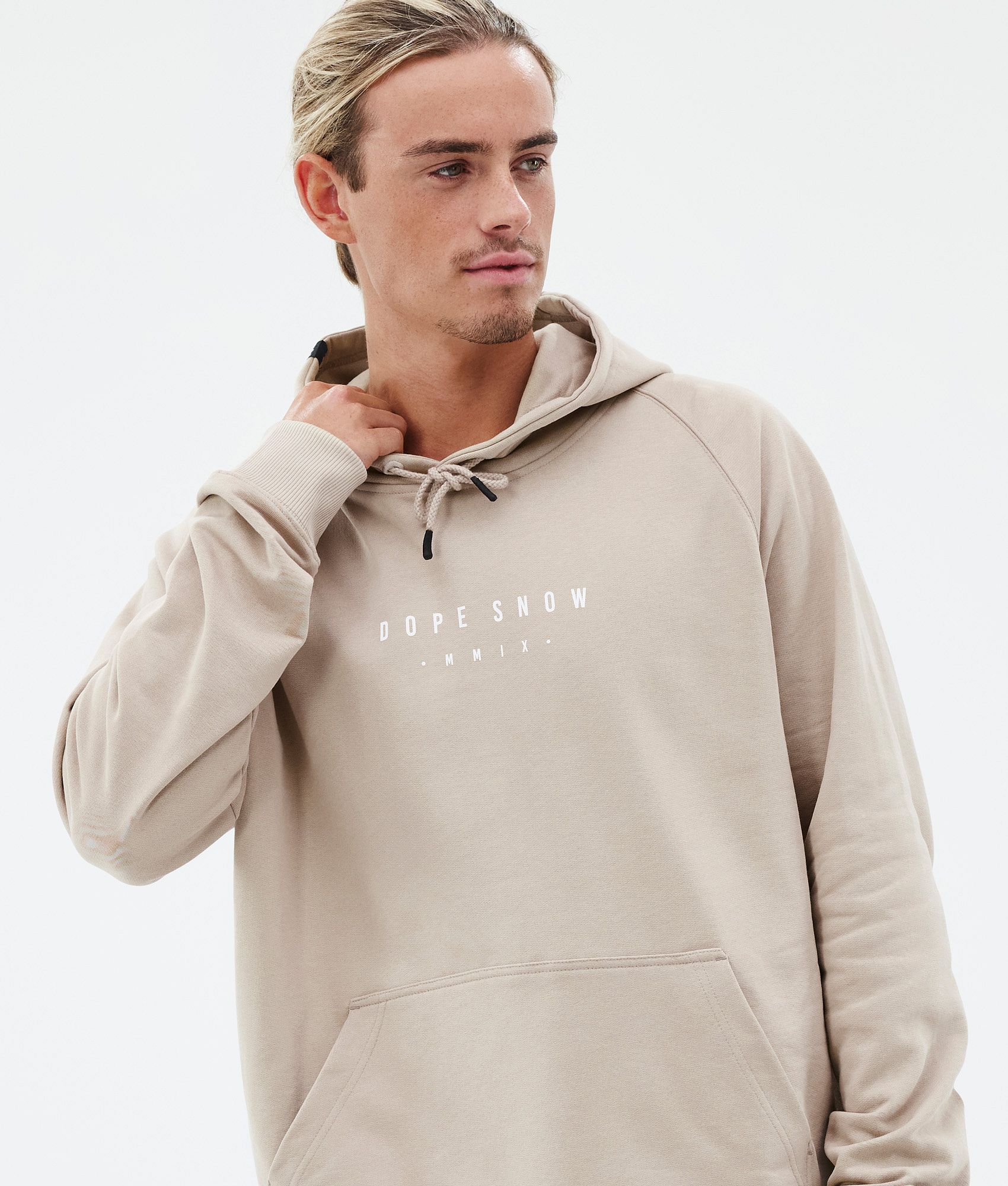 Hoodie Men Silhouette Sand