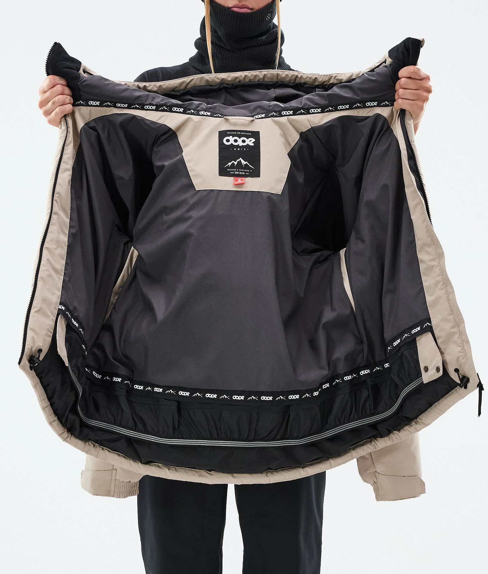 Snowboard Jacket Women Sand