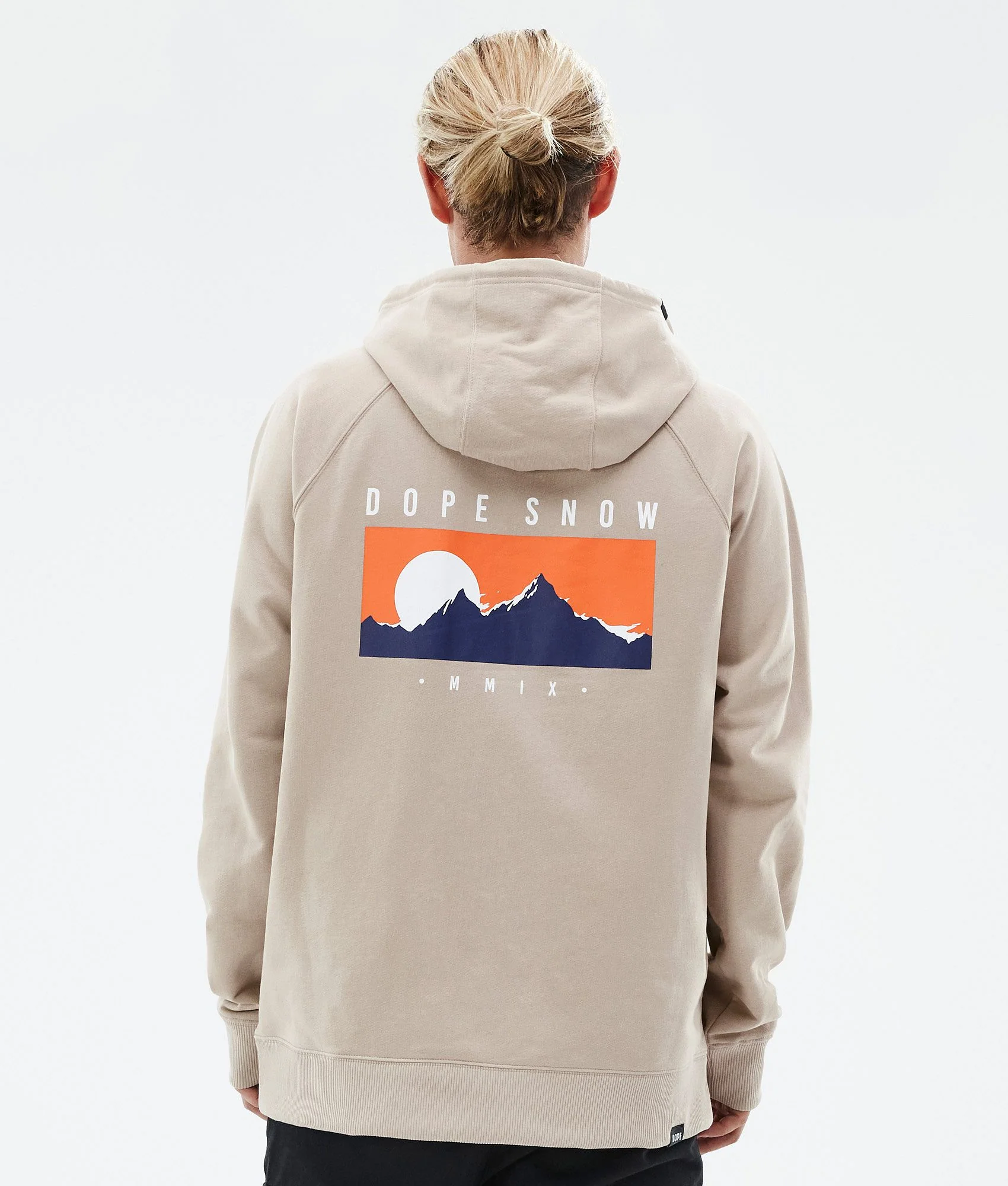 Hoodie Men Silhouette Sand