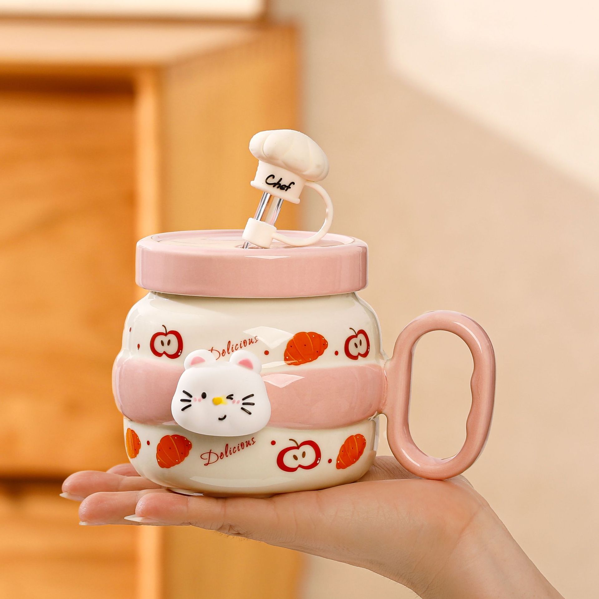 Chef Bear Jar Mug