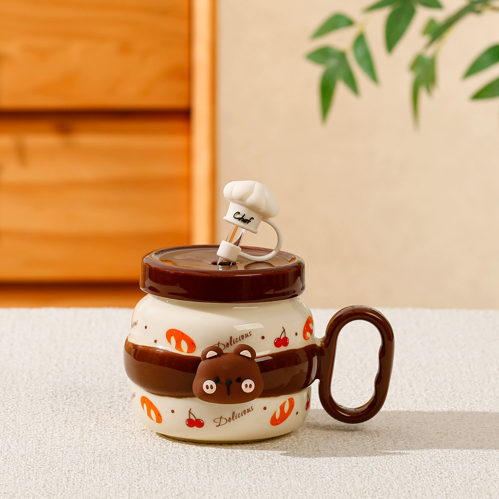 Chef Bear Jar Mug