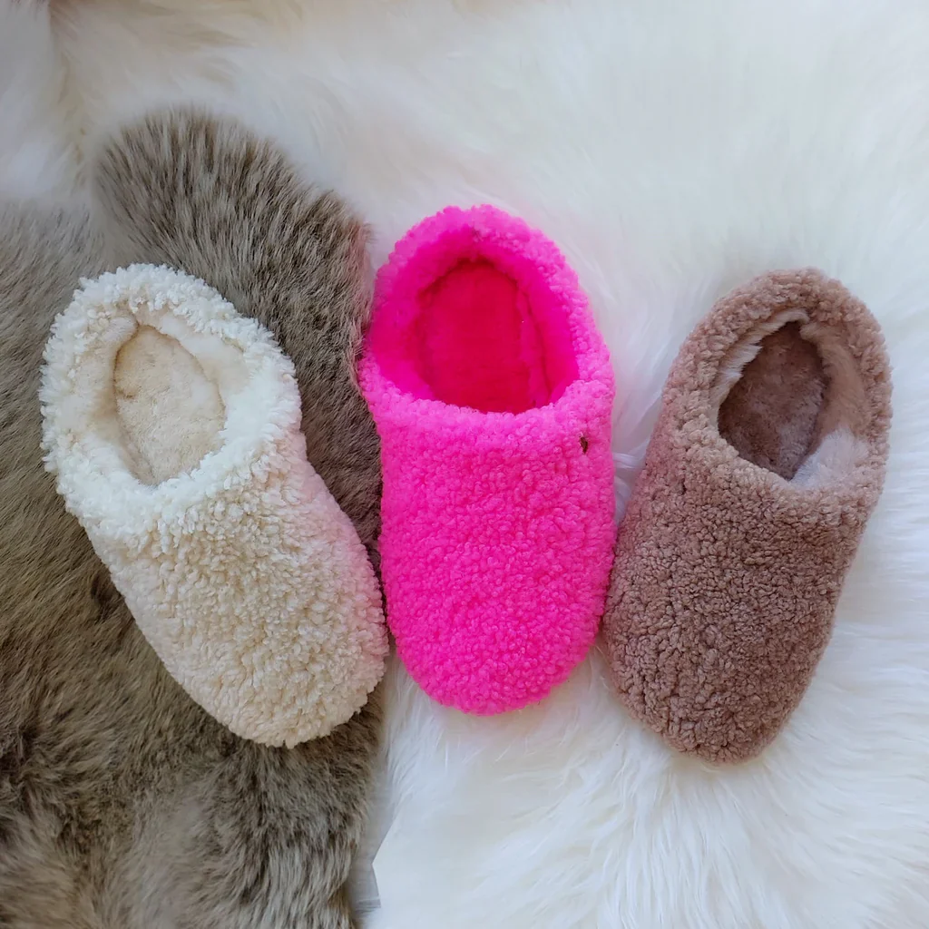 Softie Teddy Sheepskin Slippers - Sheepskin Ugg Boots
