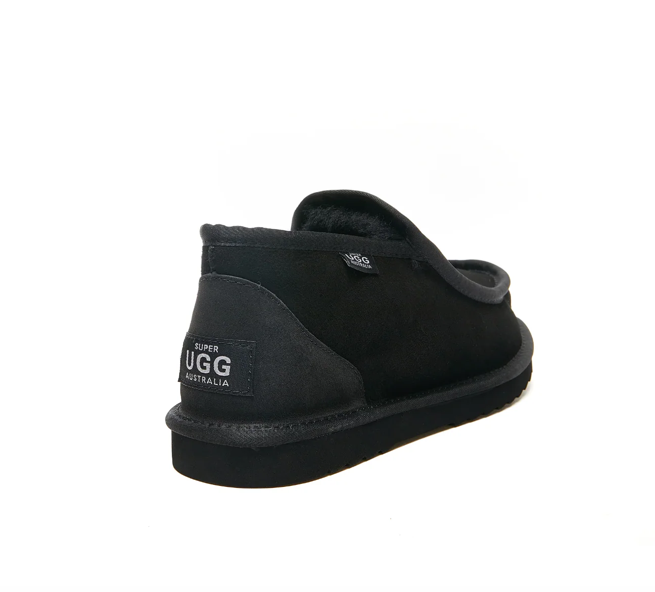 JOEY MEN'S CLASSIC AUSTRALIAN SHEEPSKIN ANKLE HEIGHT SLIPPER - Sheepskin Ugg Boots