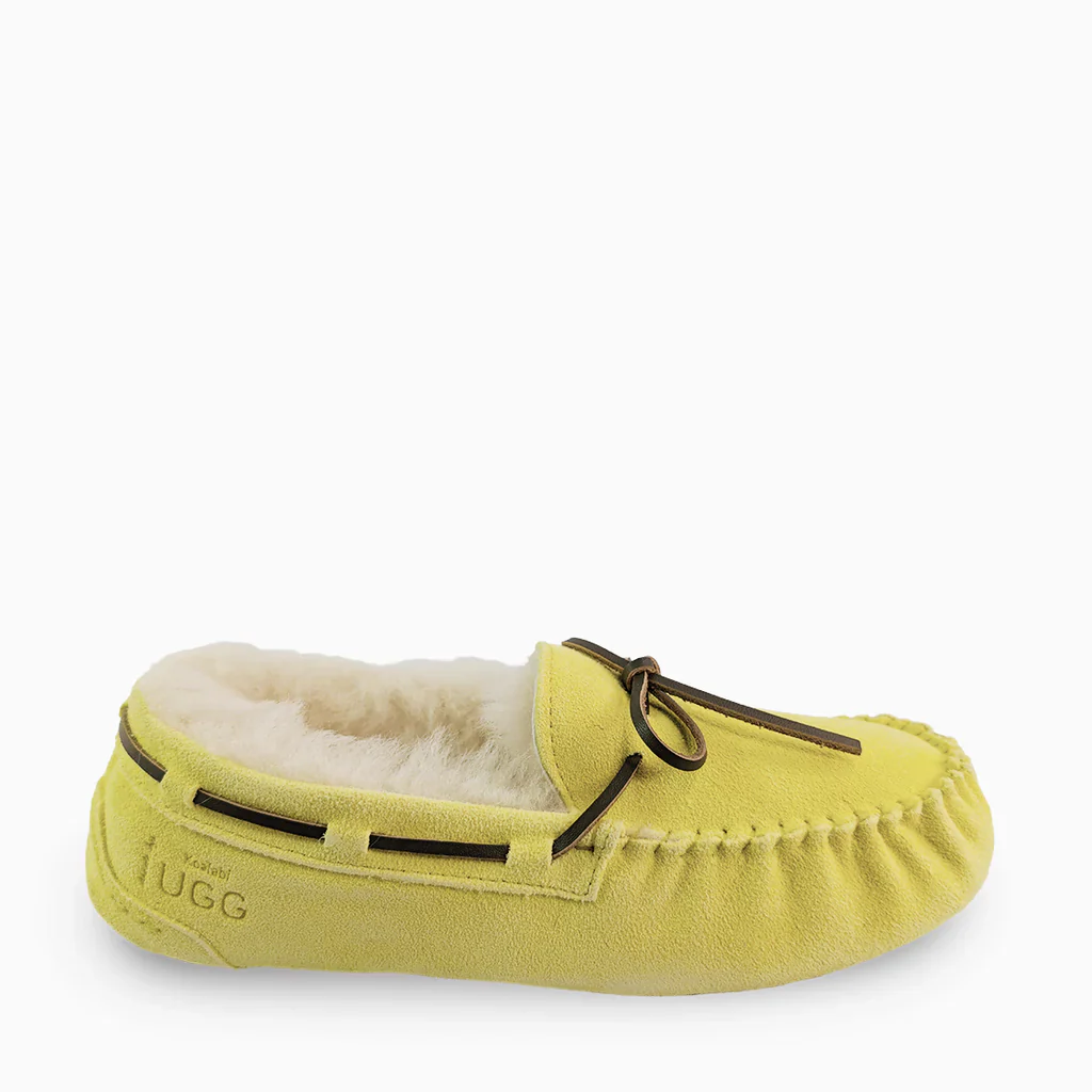 Moccasin Lacy - Sheepskin Ugg Boots