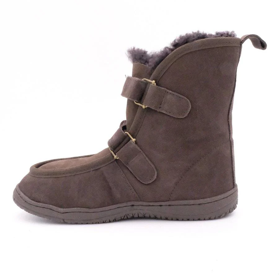 HOTHAM - STRAP SHEEPSKIN UGG BOOT - BLACK SHEEP AUSTRALIA - Sheepskin Ugg Boots