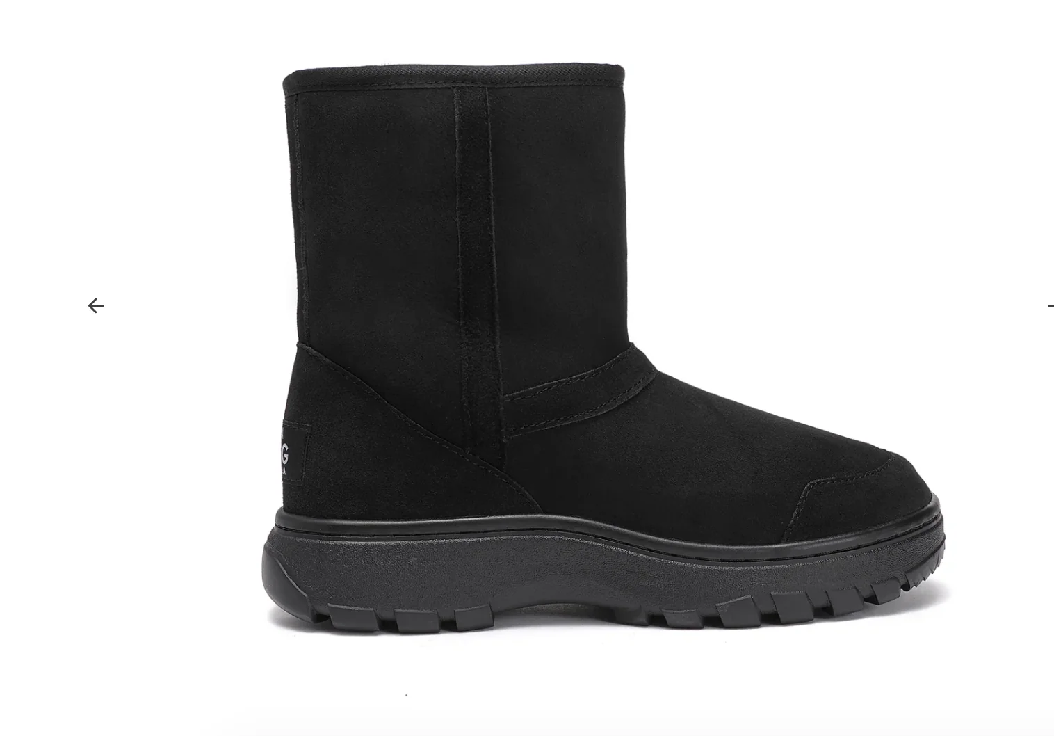 HIKING LOW BOOT - CLASSIC MEN'S WOMEN'S GENUINE AUSTRALIAN SHEEPSKIN BOOT WITH HEAVY DUTY OUTDOOR SOLE - Sheepskin Ugg Boots