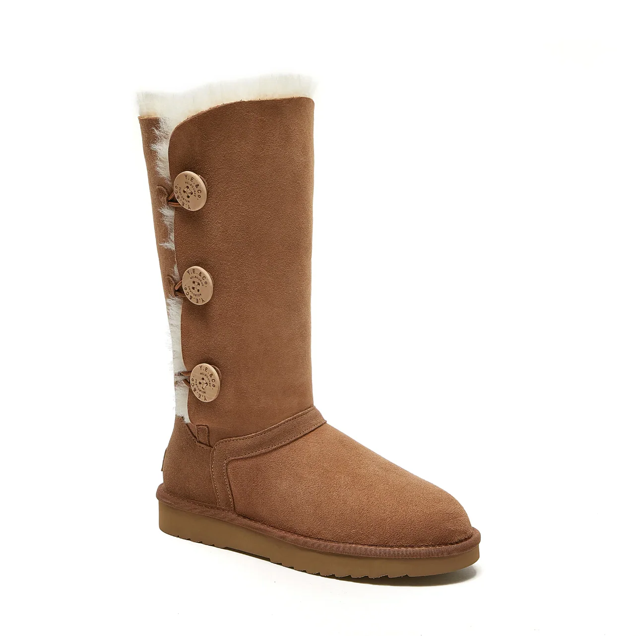 CLASSIC 3 BUTTON TALL UGG BOOT - AUSTRALIAN MERINO SHEEPSKIN - Sheepskin Ugg Boots