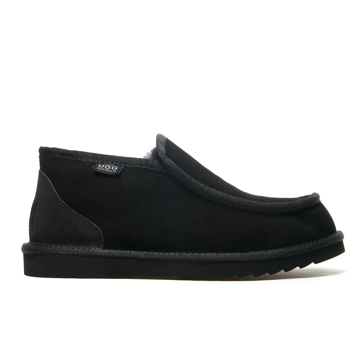 JOEY MEN'S CLASSIC AUSTRALIAN SHEEPSKIN ANKLE HEIGHT SLIPPER - Sheepskin Ugg Boots