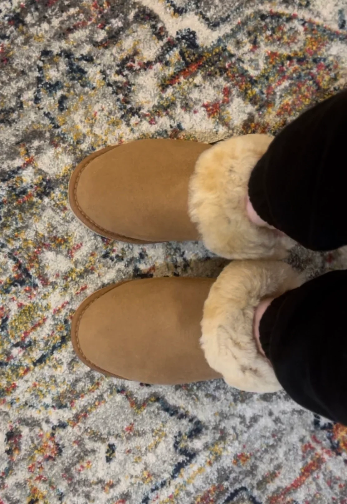 Ladies Scuff Slippers - Australian Sheepskin - Eva Sole - Sheepskin Ugg Boots