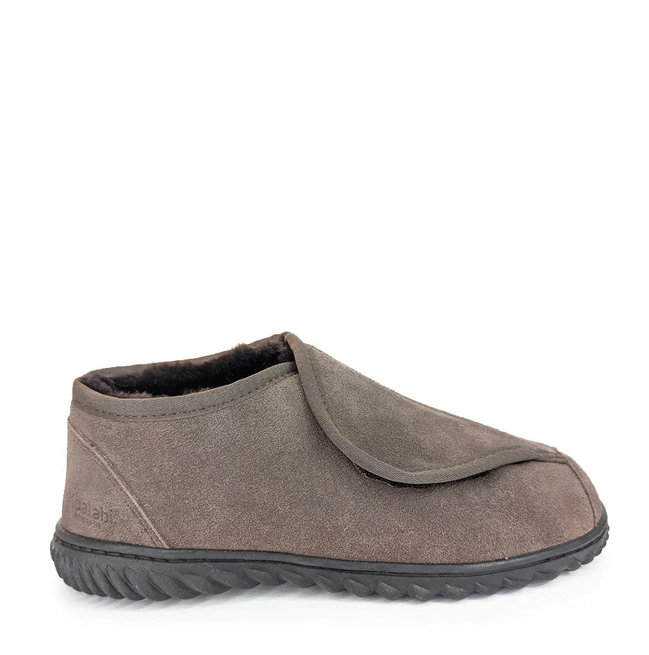 Fred Velcro Slippers - Sheepskin Ugg Boots