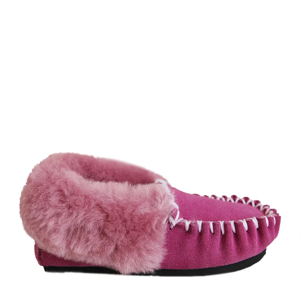 Kids Classic Moccasins - Sheepskin Ugg Boots