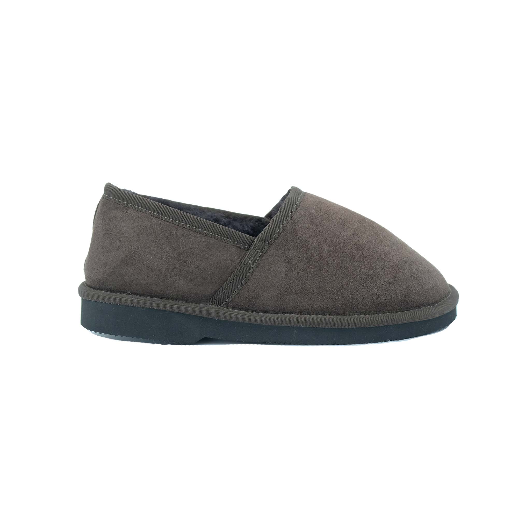 CLASSIC MEN'S INDOOR BOUND SLIPPER - WARM PREMIUM SHEEPSKIN WOOL SLIPPERS - Sheepskin Ugg Boots