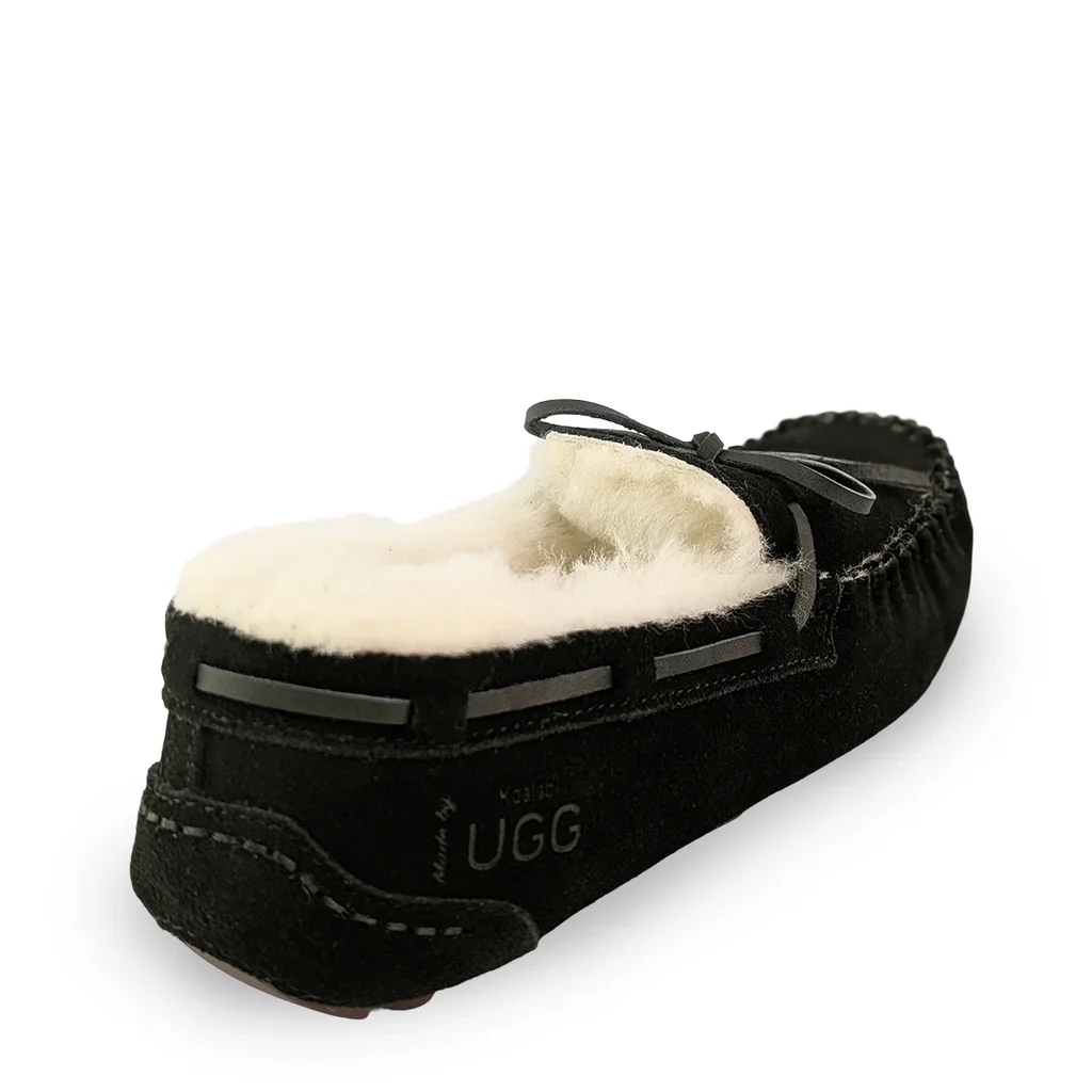 Moccasin Lacy - Sheepskin Ugg Boots