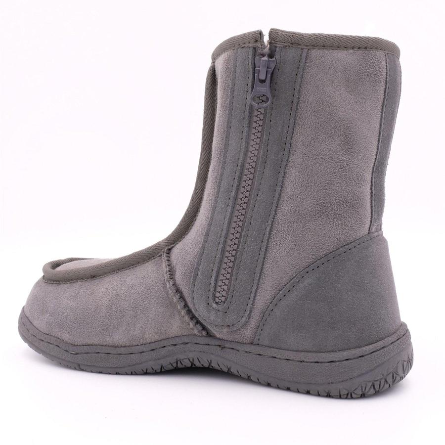 FLINDERS SIDE ZIPPER MEDICAL SHEEPSKIN UGG BOOT - PREMIUM AUSTRALIAN SHEEPSKIN - Sheepskin Ugg Boots