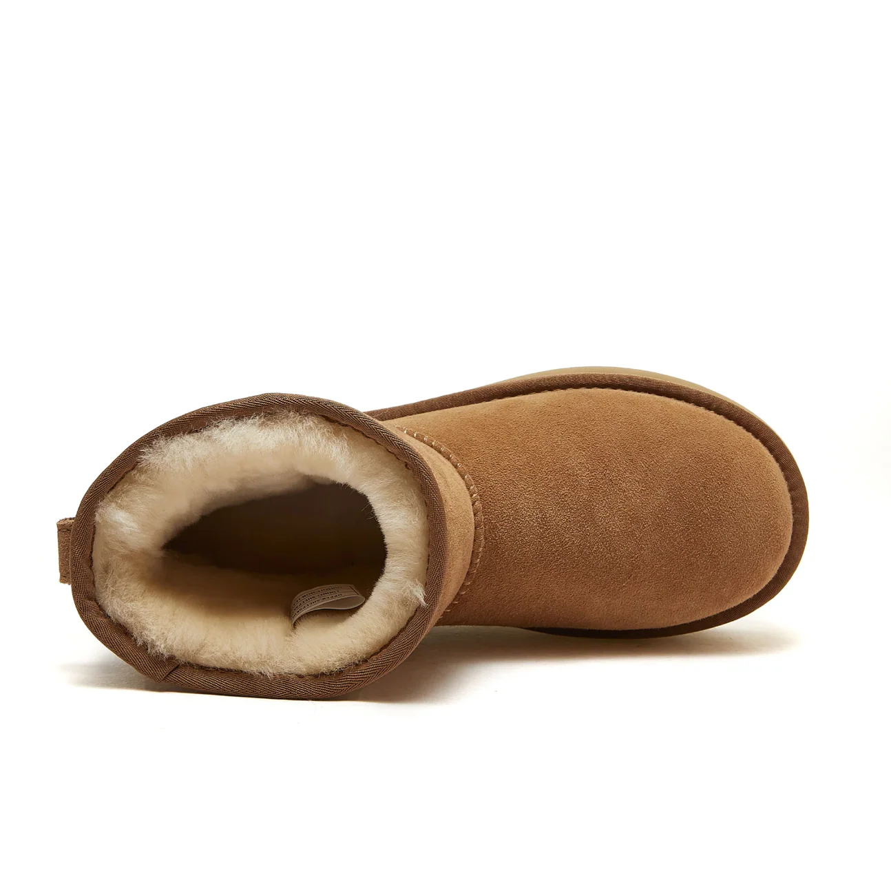 RILEY - WOMEN'S CLASSIC SIDE ZIP UGG BOOT - CHESTNUT - Sheepskin Ugg Boots