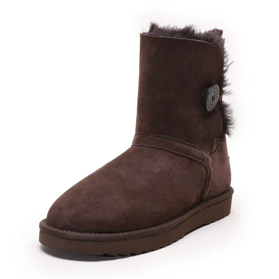 Hope - Classic Button Women's UGG Boot - Premium Australian Merino Sheepskin - Sheepskin Ugg Boots