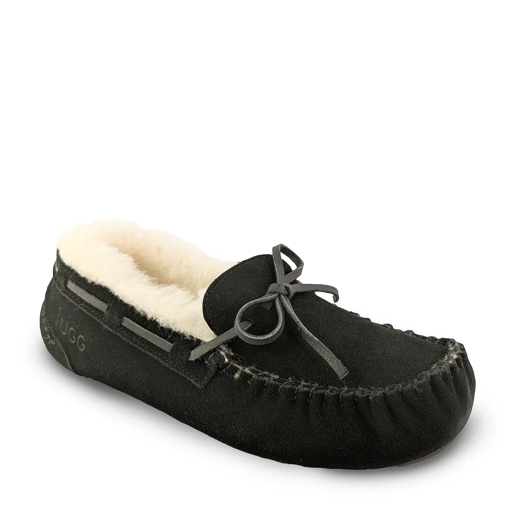 Moccasin Lacy - Sheepskin Ugg Boots