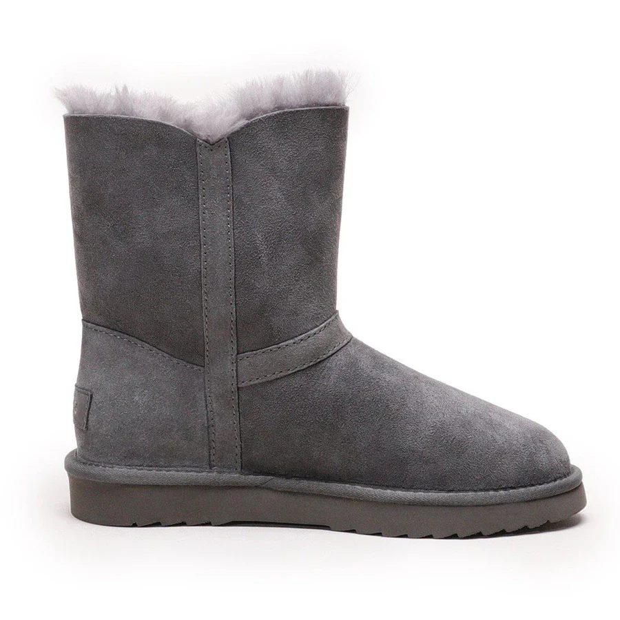 Hope - Classic Button Women's UGG Boot - Premium Australian Merino Sheepskin - Sheepskin Ugg Boots