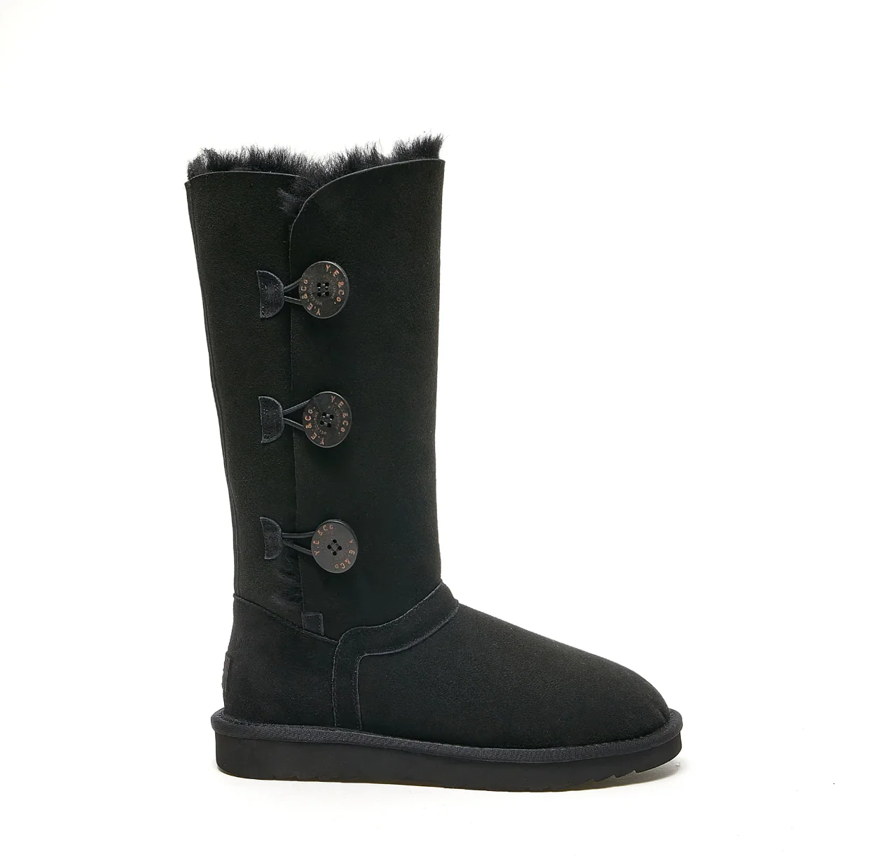 CLASSIC 3 BUTTON TALL UGG BOOT - AUSTRALIAN MERINO SHEEPSKIN - Sheepskin Ugg Boots