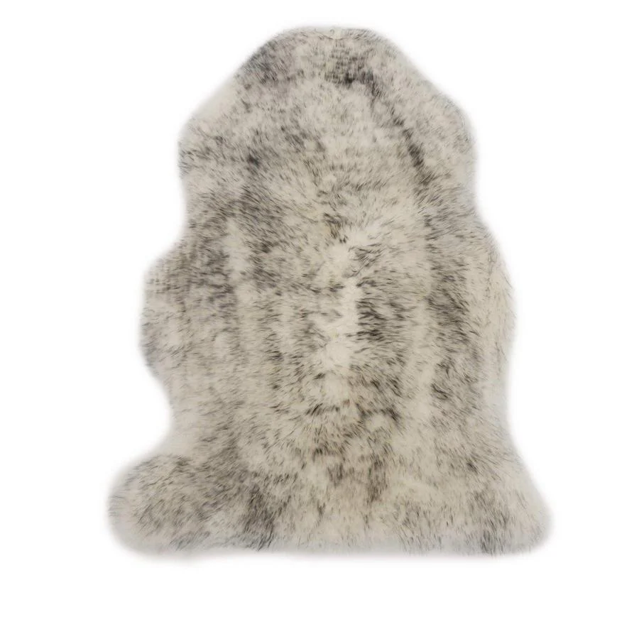 GREY MIST - LARGE SIZE- GREY LONG WOOL SHEEPSKIN RUG - AUSTRALIAN MERINO SHEEPSKIN - Sheepskin Ugg Boots