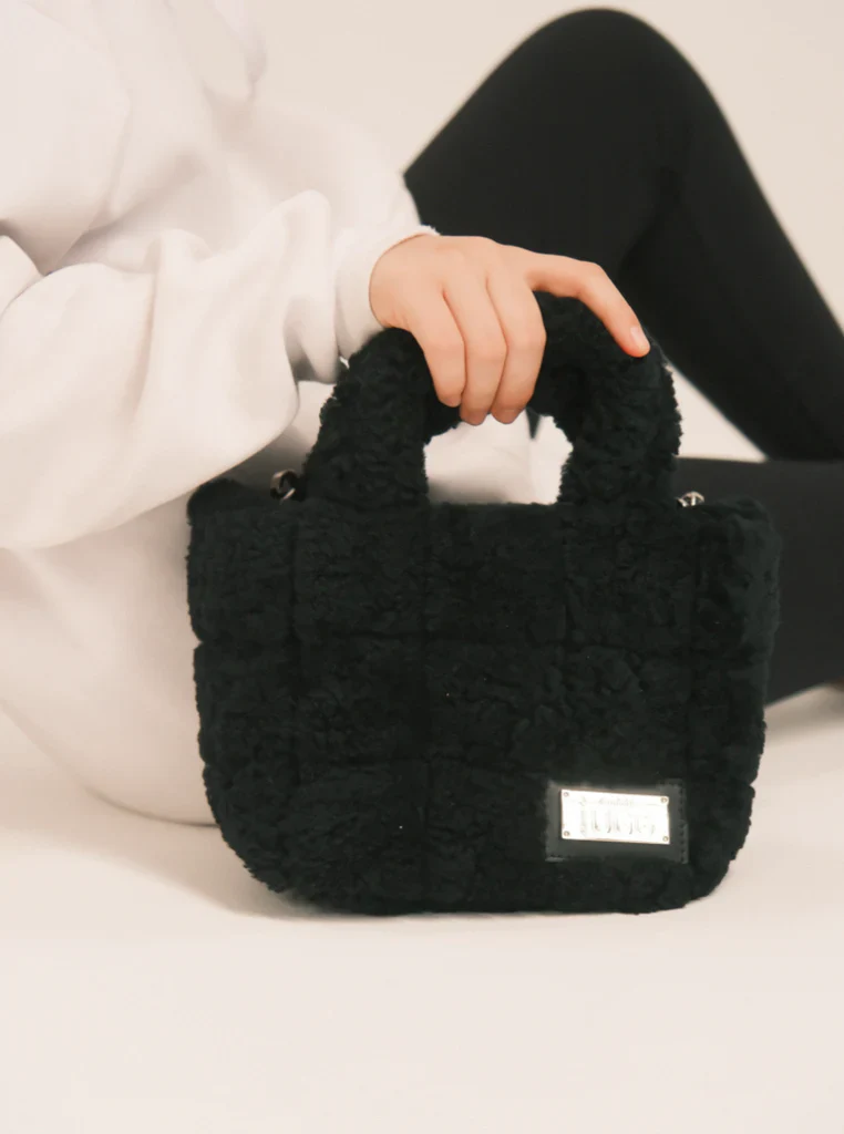 Kodiak Fluffy Teddy Sheepskin Tote Bag - Small Mini - Sheepskin Ugg Boots