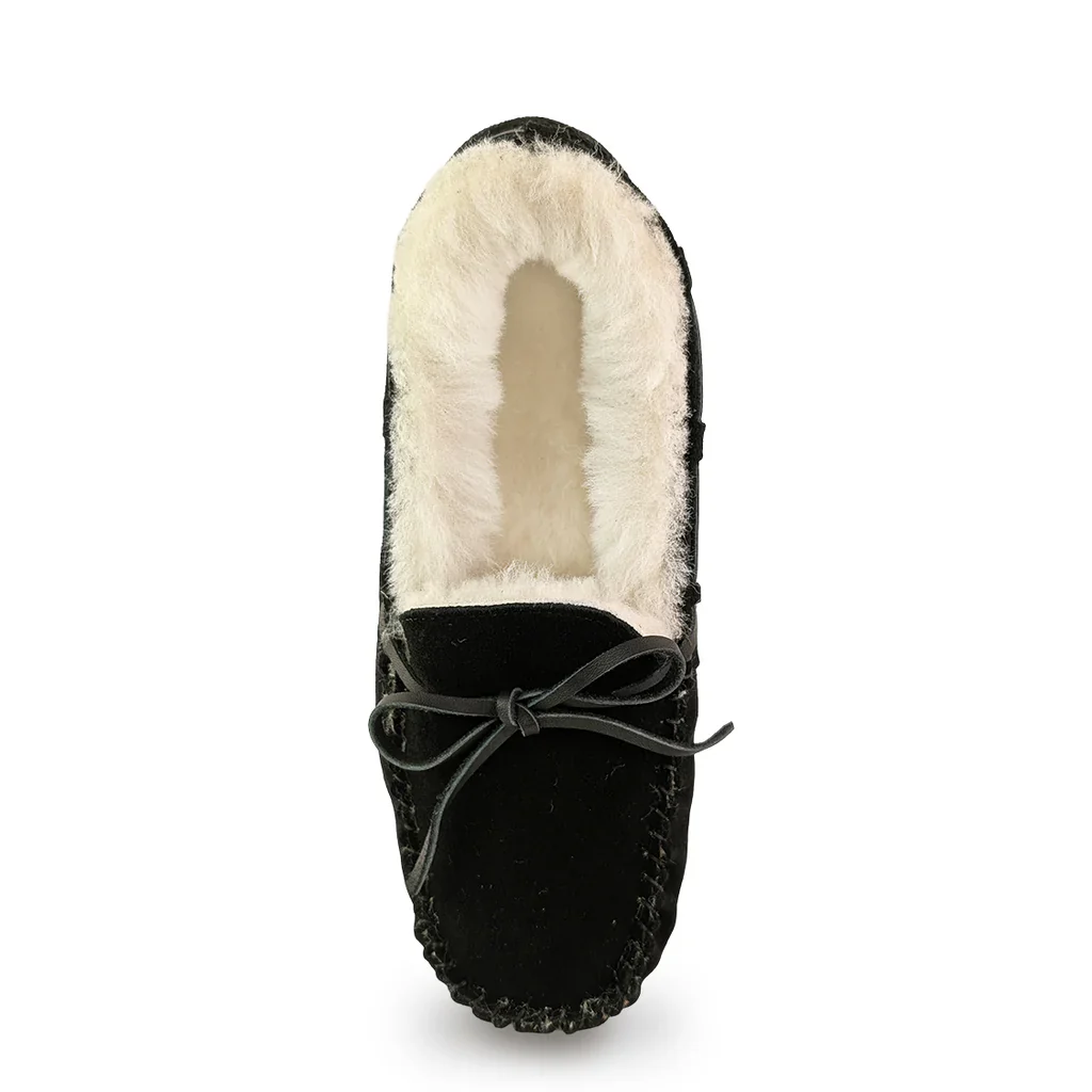 Moccasin Lacy - Sheepskin Ugg Boots