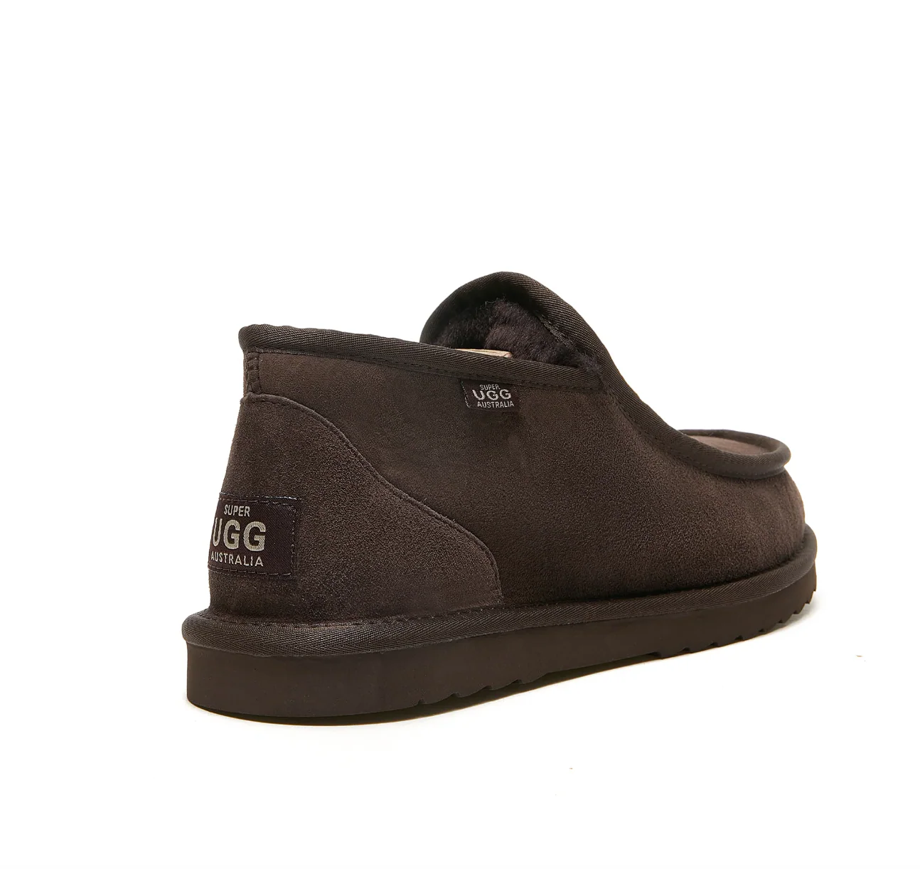 JOEY MEN'S CLASSIC AUSTRALIAN SHEEPSKIN ANKLE HEIGHT SLIPPER - Sheepskin Ugg Boots