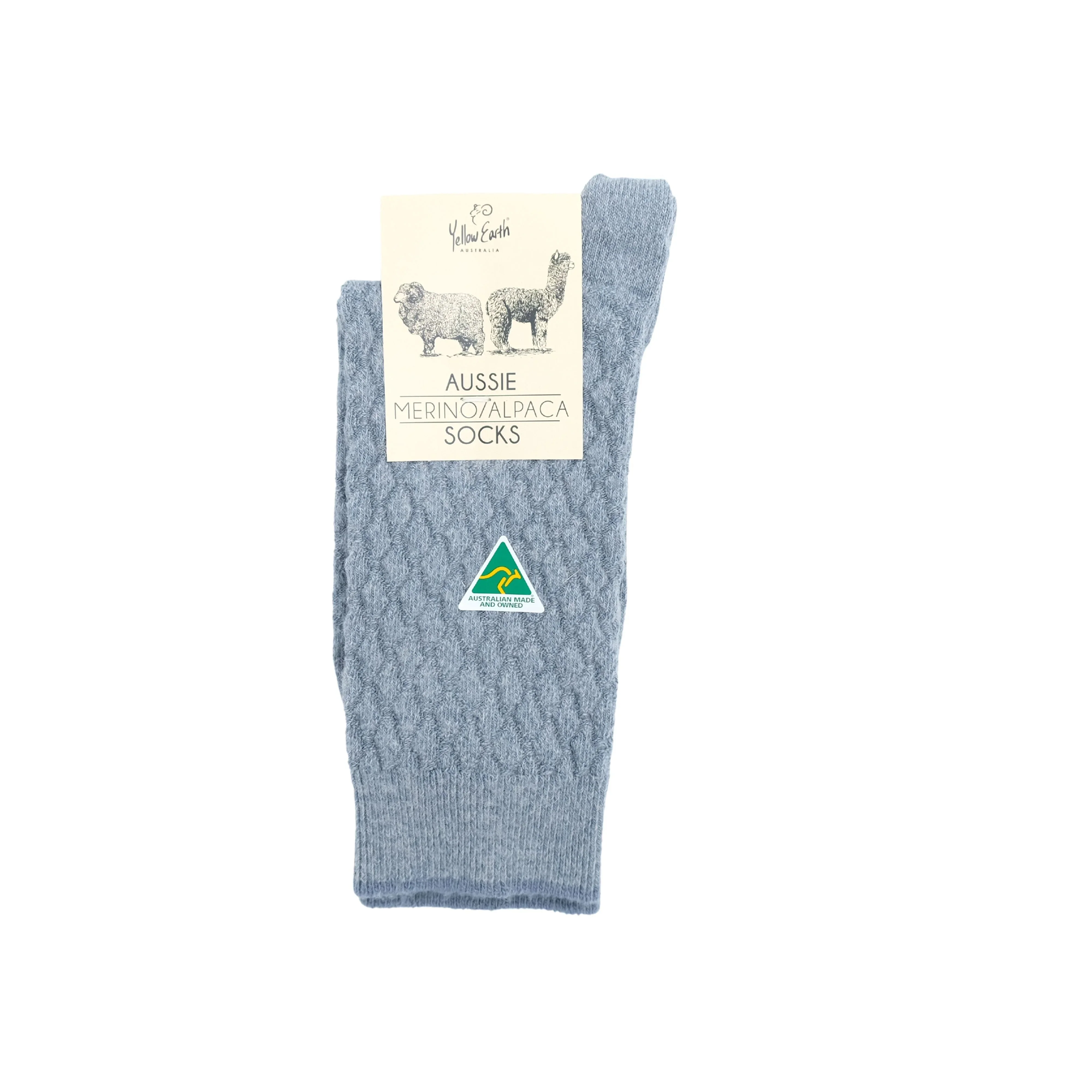 AUSTRALIAN MERINO & ALPACA WOOL BLEND SOCKS (SMALL) - MEN'S, WOMEN'S SUPER WARM SOCKS - Sheepskin Ugg Boots