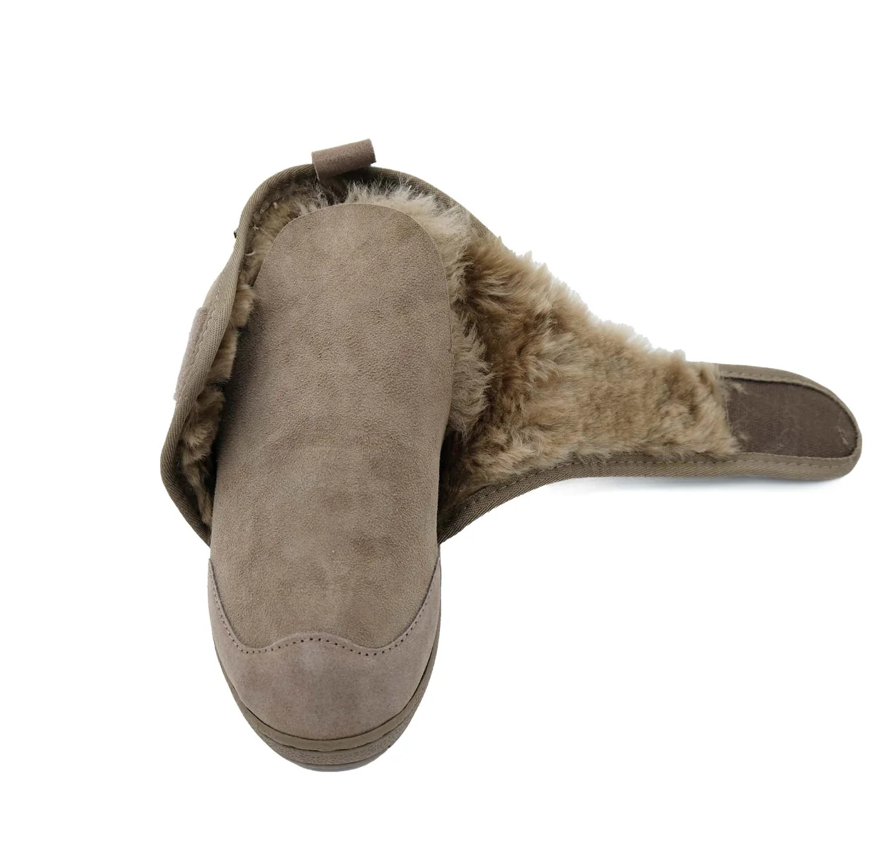 MediStep – Hook & Loop Strap Medical Sheepskin Slippers | Warm Wool Lined Boots for Swollen Feet, Elderly & Diabetic Foot Care - Sheepskin Ugg Boots