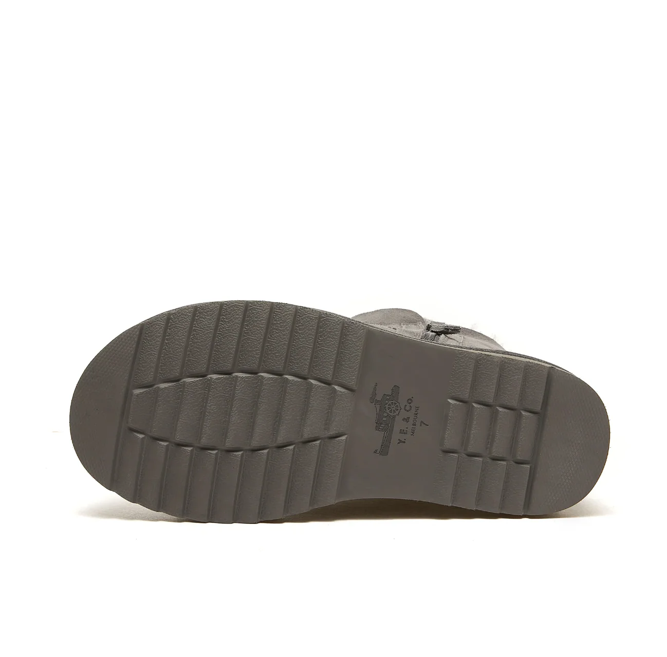 RILEY - WOMEN'S CLASSIC SIDE ZIP UGG BOOT - GREY - Sheepskin Ugg Boots