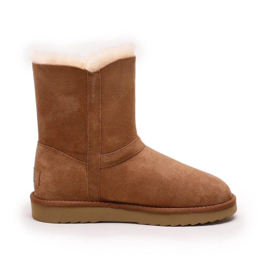 Hope - Classic Button Women's UGG Boot - Premium Australian Merino Sheepskin - Sheepskin Ugg Boots