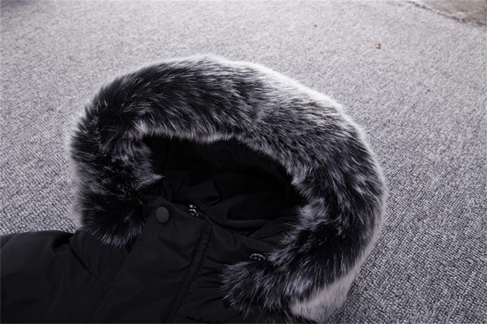 Baby Winter Jacket Toddler Kids Baby Girls Boys Winter Coats Thicken Collar Hoodie Down Jacket Windproof Snowsuit Clothes Outerwear Downtown Girl Clothes (Green,80 6-12 Months)