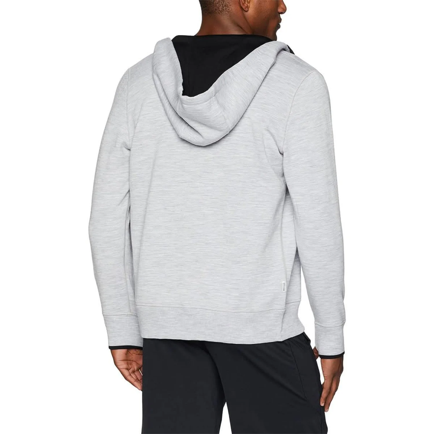 Men's Brushed Merino Wool Full-Zip Hoodie - Heavyweight