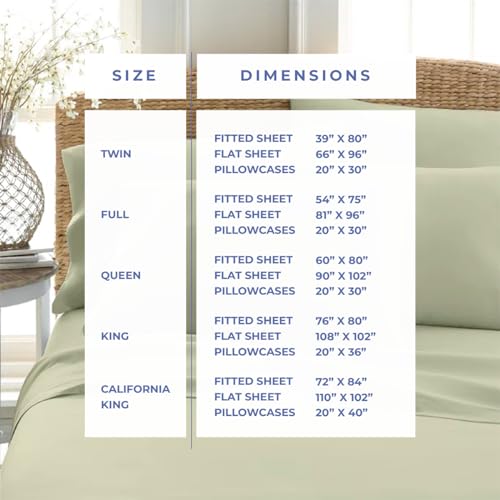 Kotton Culture 1200 Thread Count Sheet Set 4 Piece 100% Egyptian Cotton Luxurious Breathable Soft Cooling Cotton Sheets with Deep Pocket Snug Fit Smooth Sateen Weave (White, Queen)