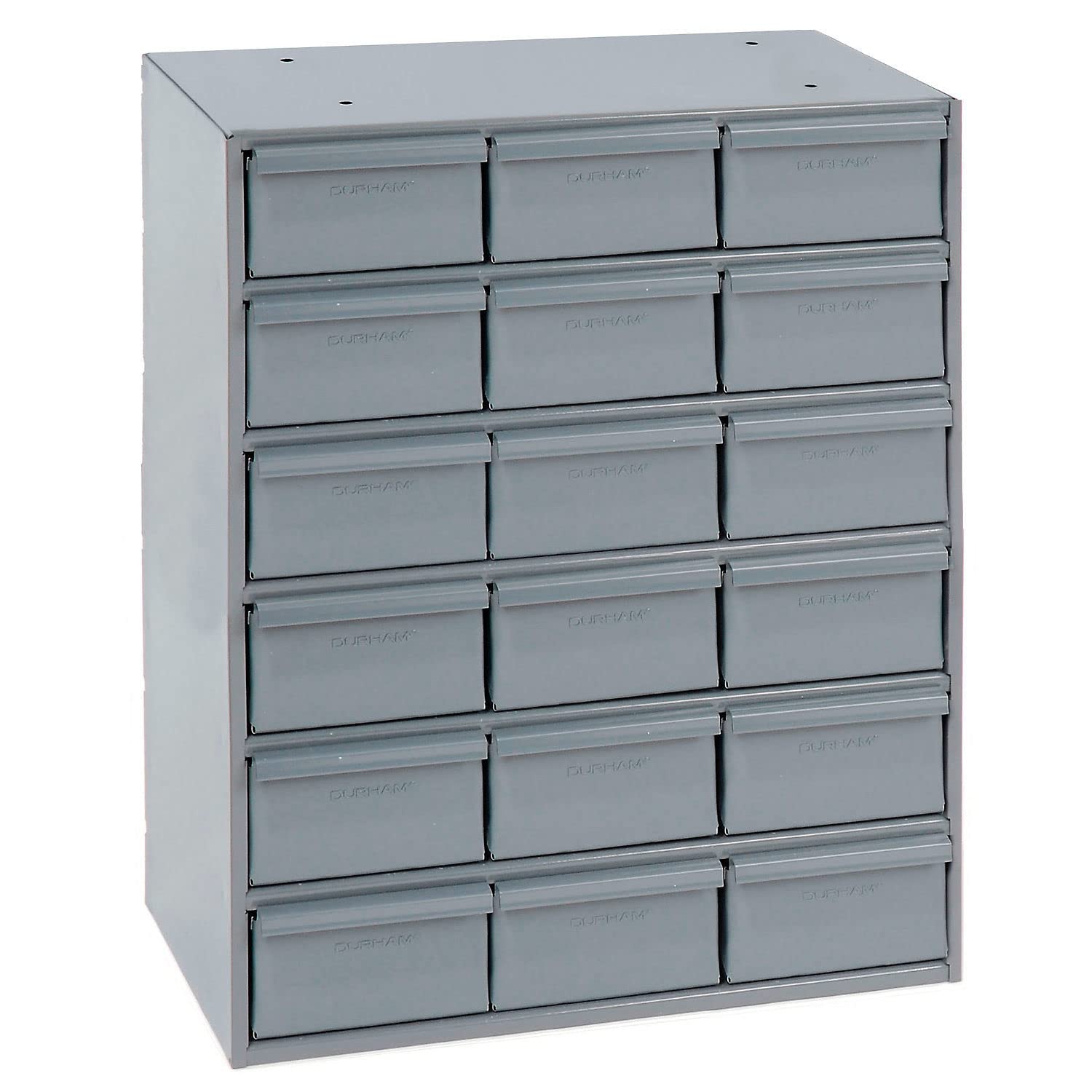 Durham 006-95 Gray Cold Rolled Steel Vertical Storage Cabinet, 17-1/4
