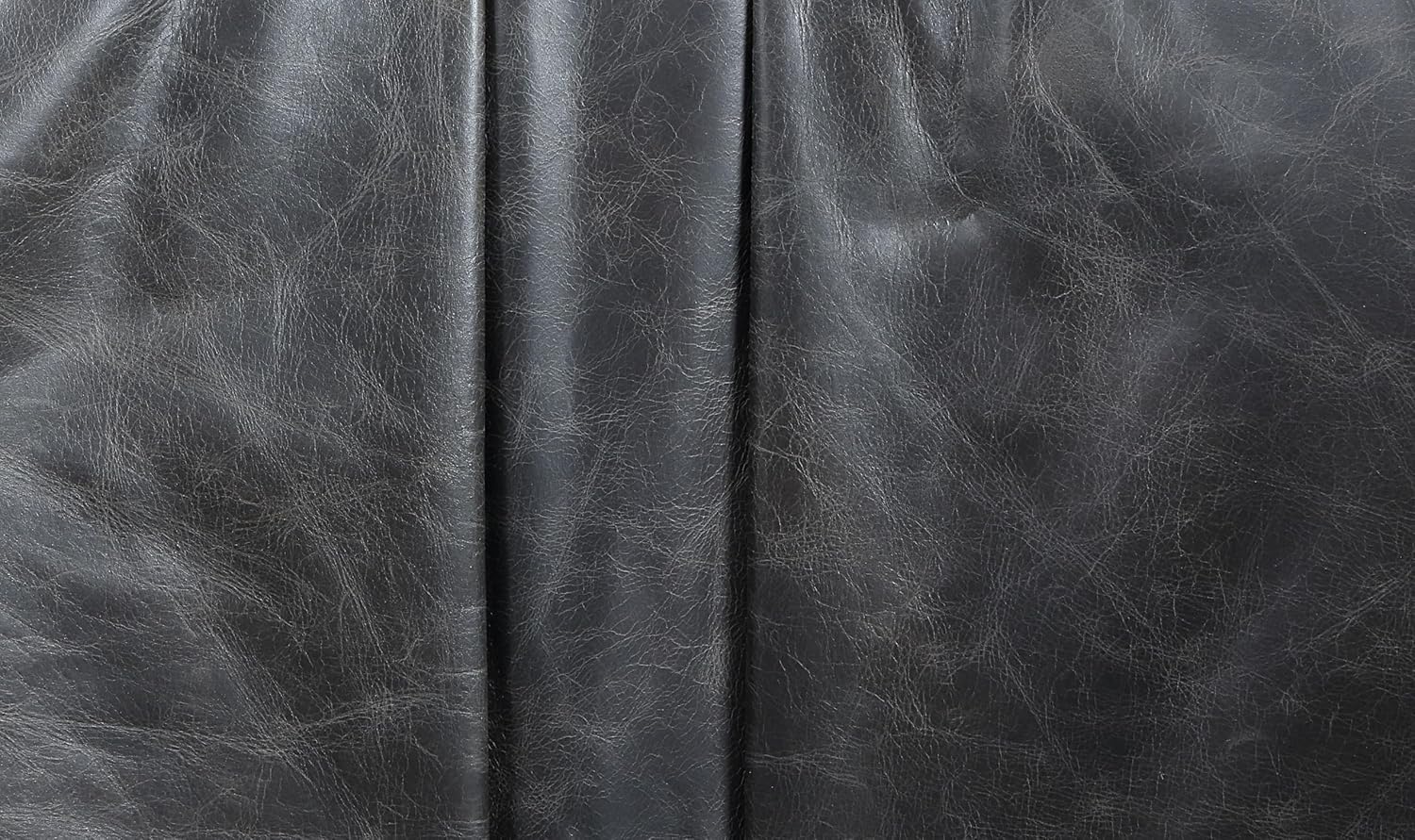 Acme Piotr Aluminum and Top Grain Leather Accent Chair with Swivel in Black