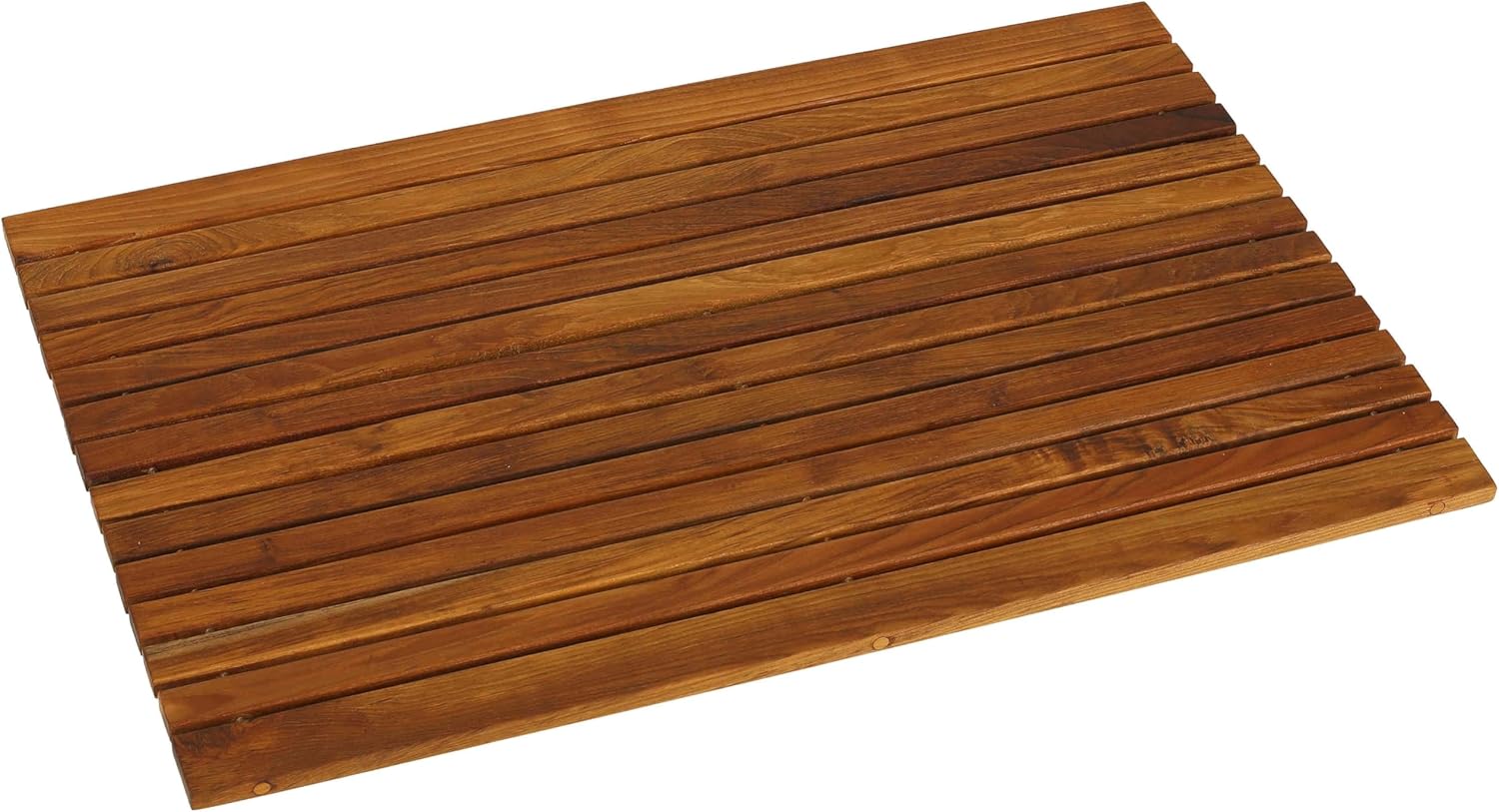 Bare Decor COSI Shower Mat in Solid Teak Wood Oiled Finish, 31.5