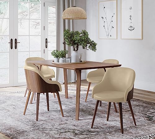 Grandview Gallery Bacci Chair, Upholstered Dining Chairs, Mid-Century Modern Dining Chair, Kitchen Chairs for Dining Table